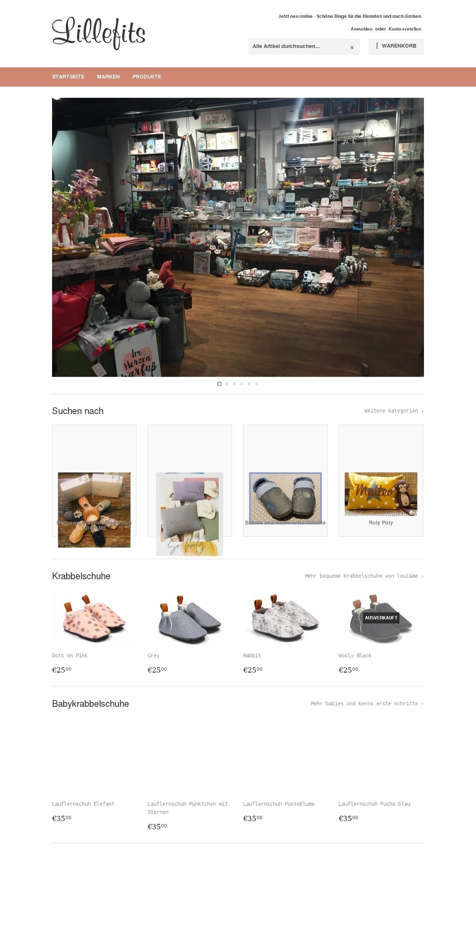 lillefits.de shopify website screenshot