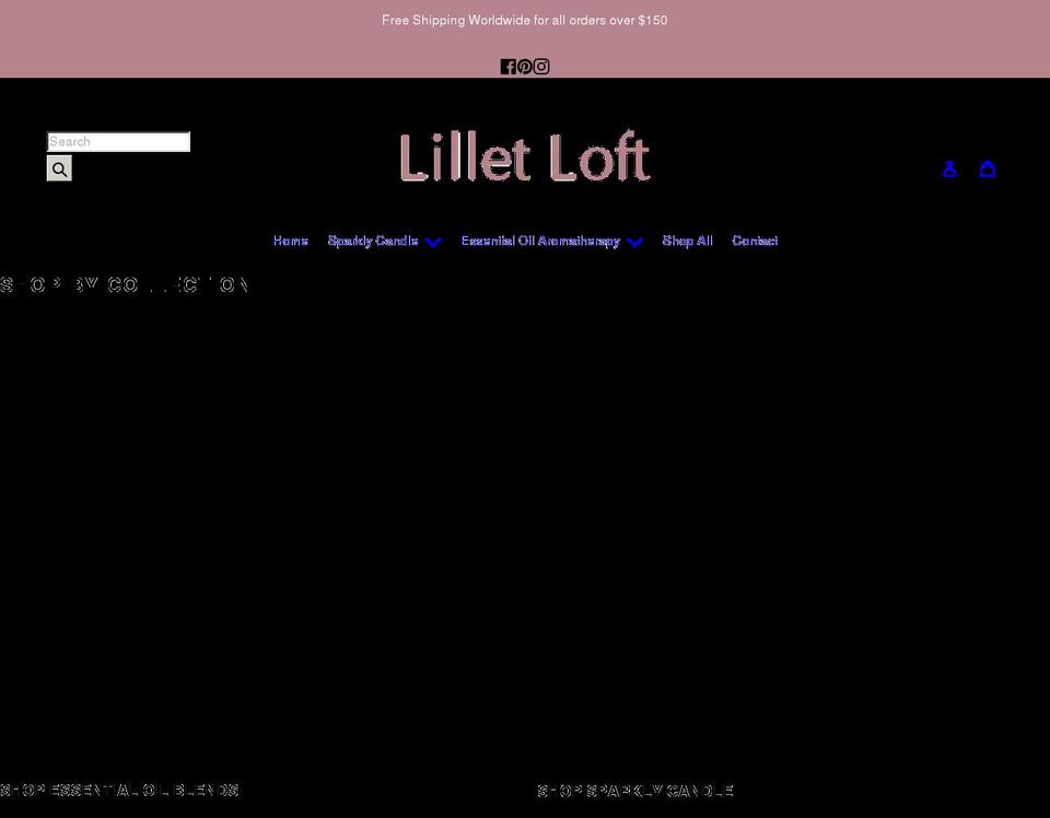 lilletloft.com shopify website screenshot