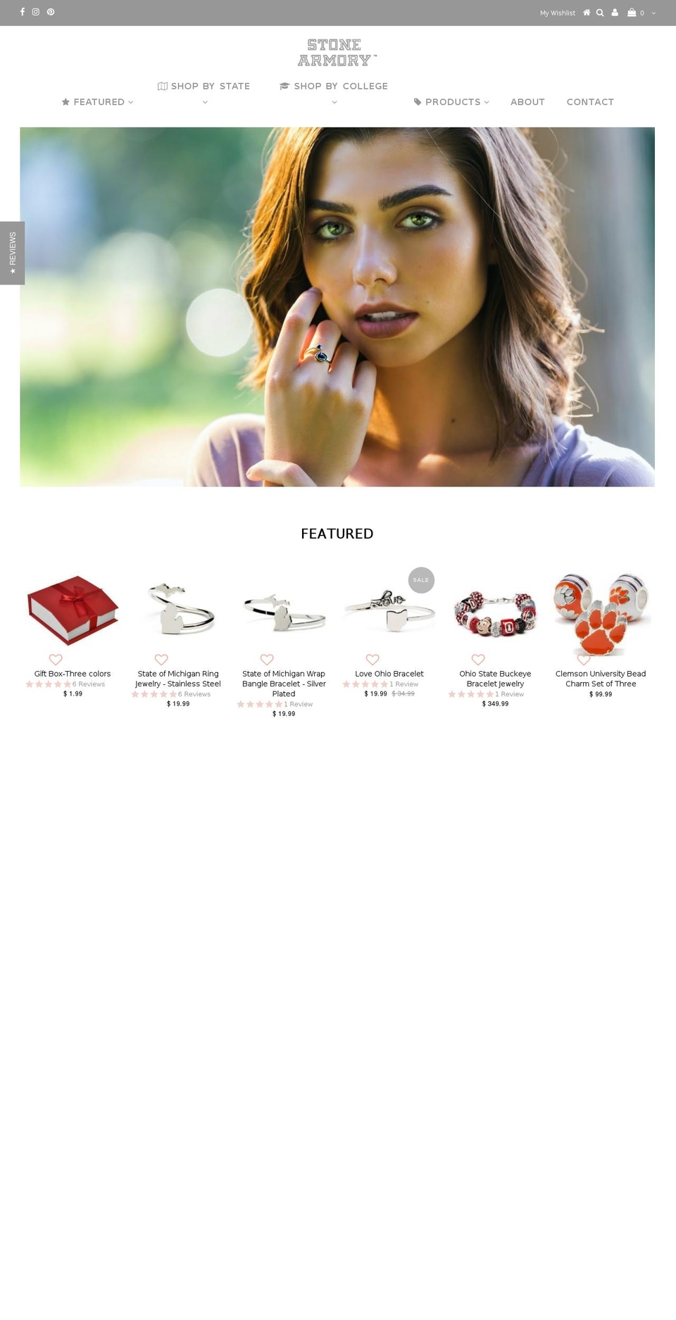 Stone Armory Theme Shopify theme site example lillianrenee.com
