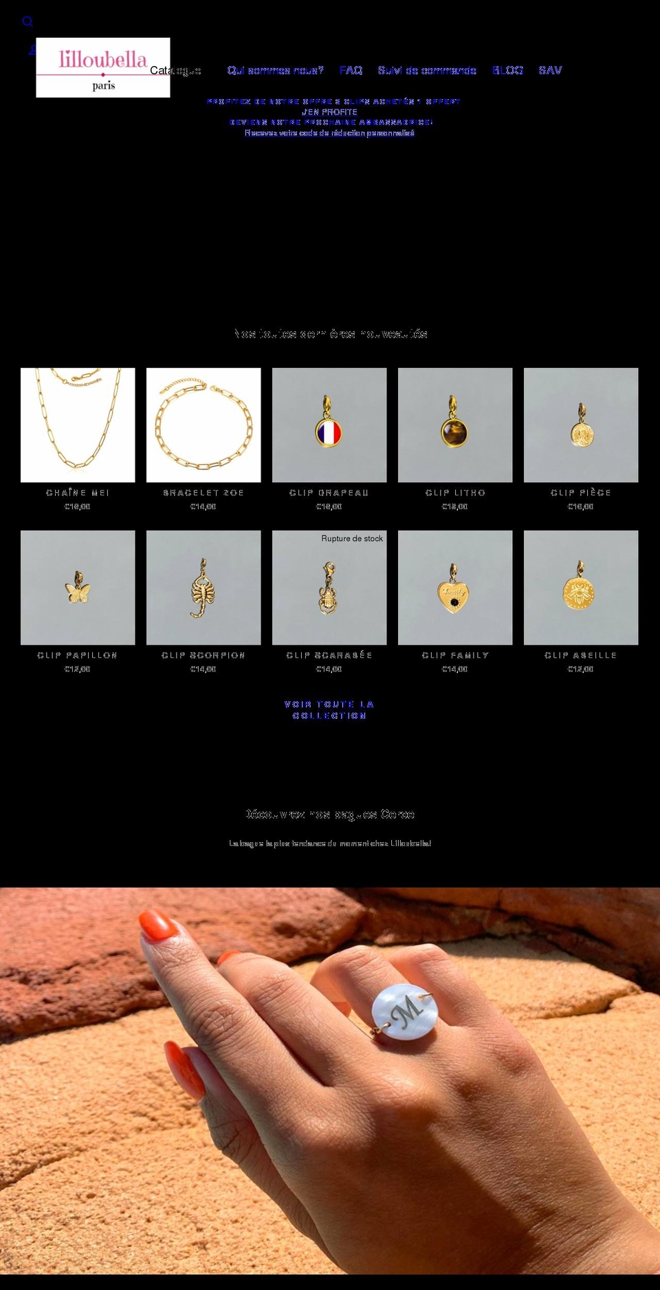 lilloubella.com — Shopify storefront screenshot