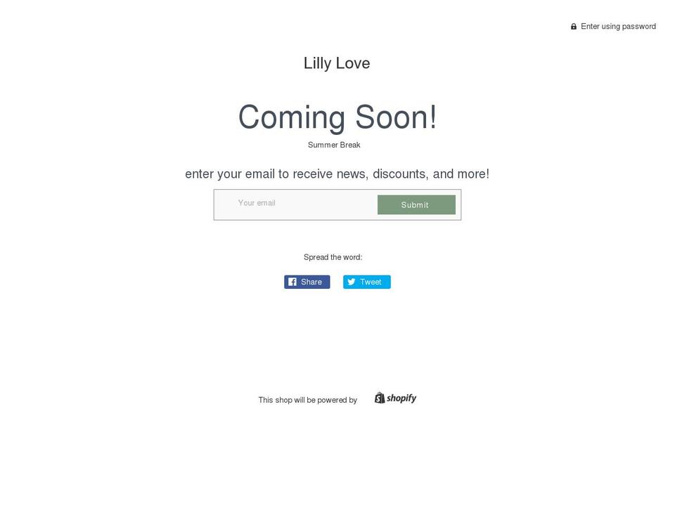 lilly-adult.myshopify.com shopify website screenshot