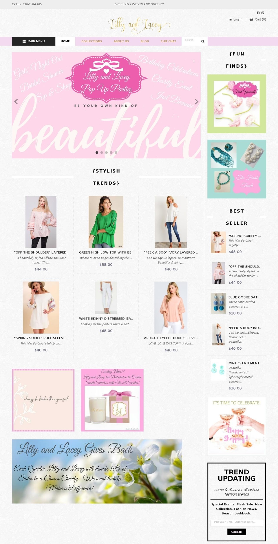 cosmopolite-style1-r12 Shopify theme site example lillyandlacey.com