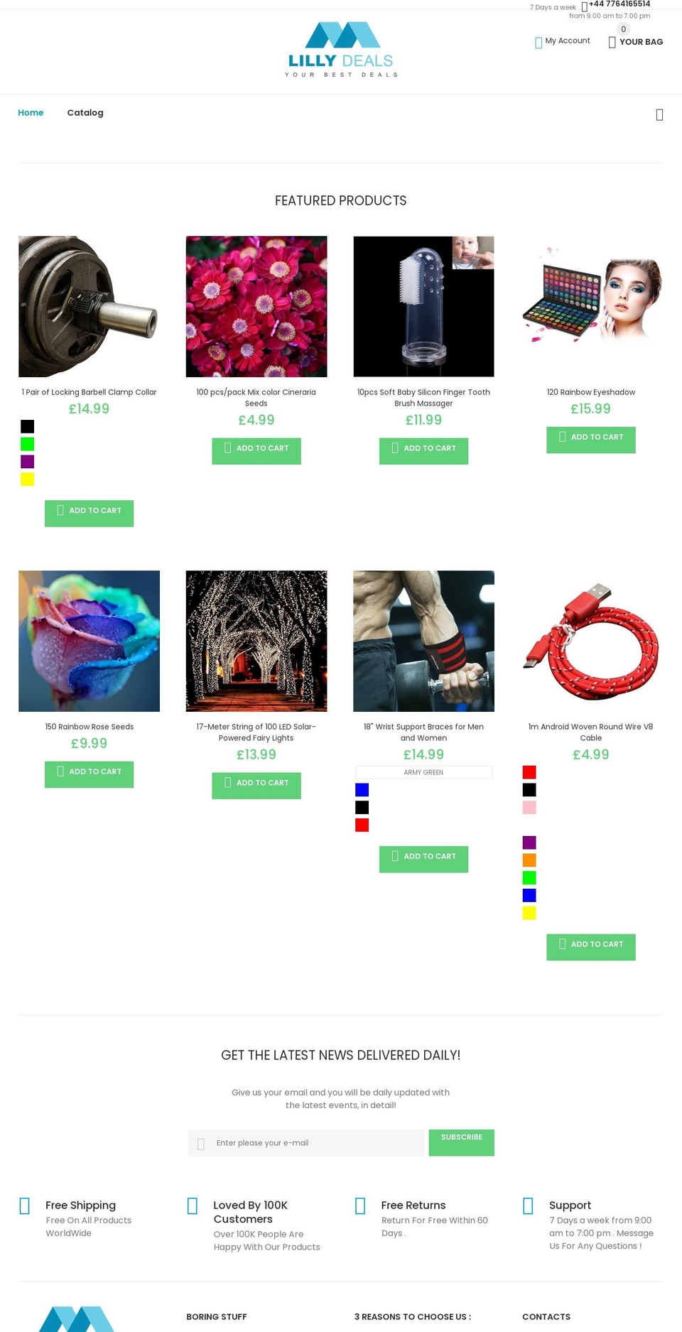 lillykuttyj-deals.online shopify website screenshot