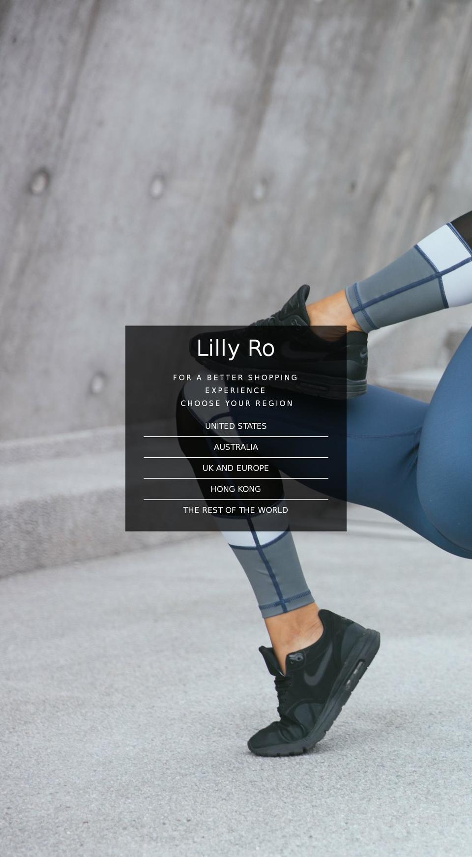 lillyro.com — Shopify storefront screenshot