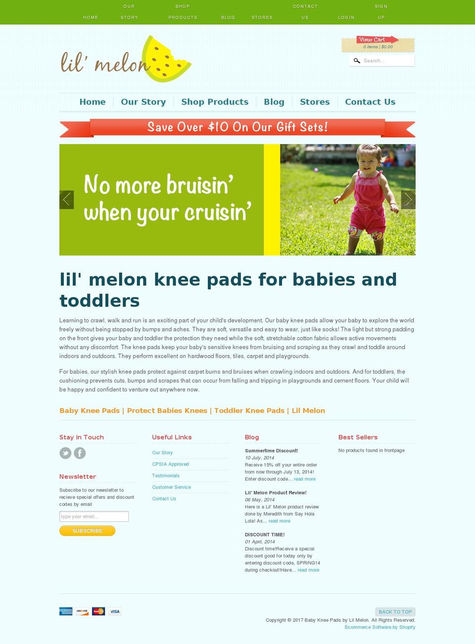 lilmelon.com shopify website screenshot