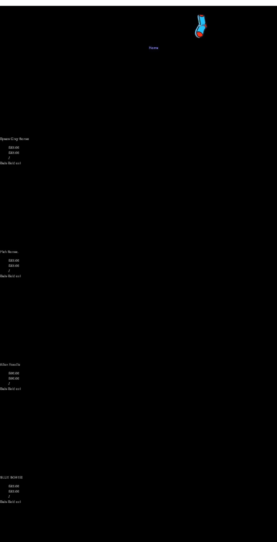 lilonesock.com shopify website screenshot