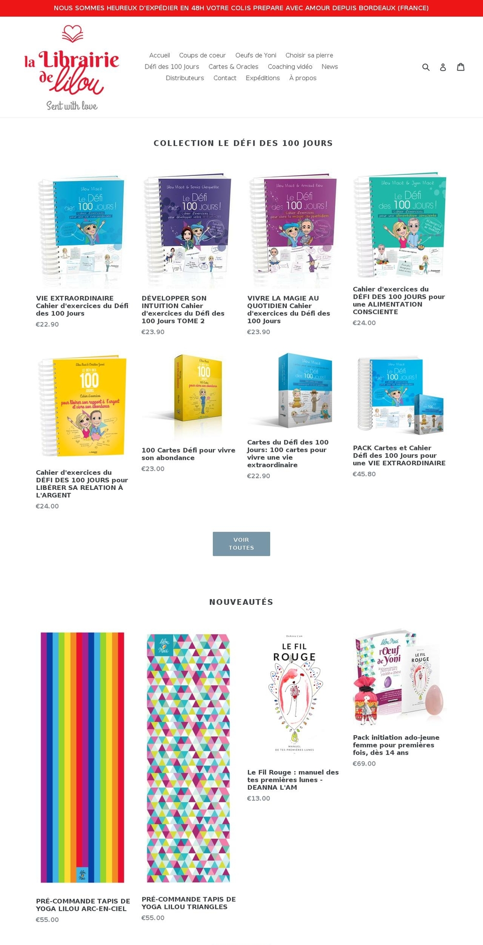 liloubookclub.com — Shopify storefront screenshot