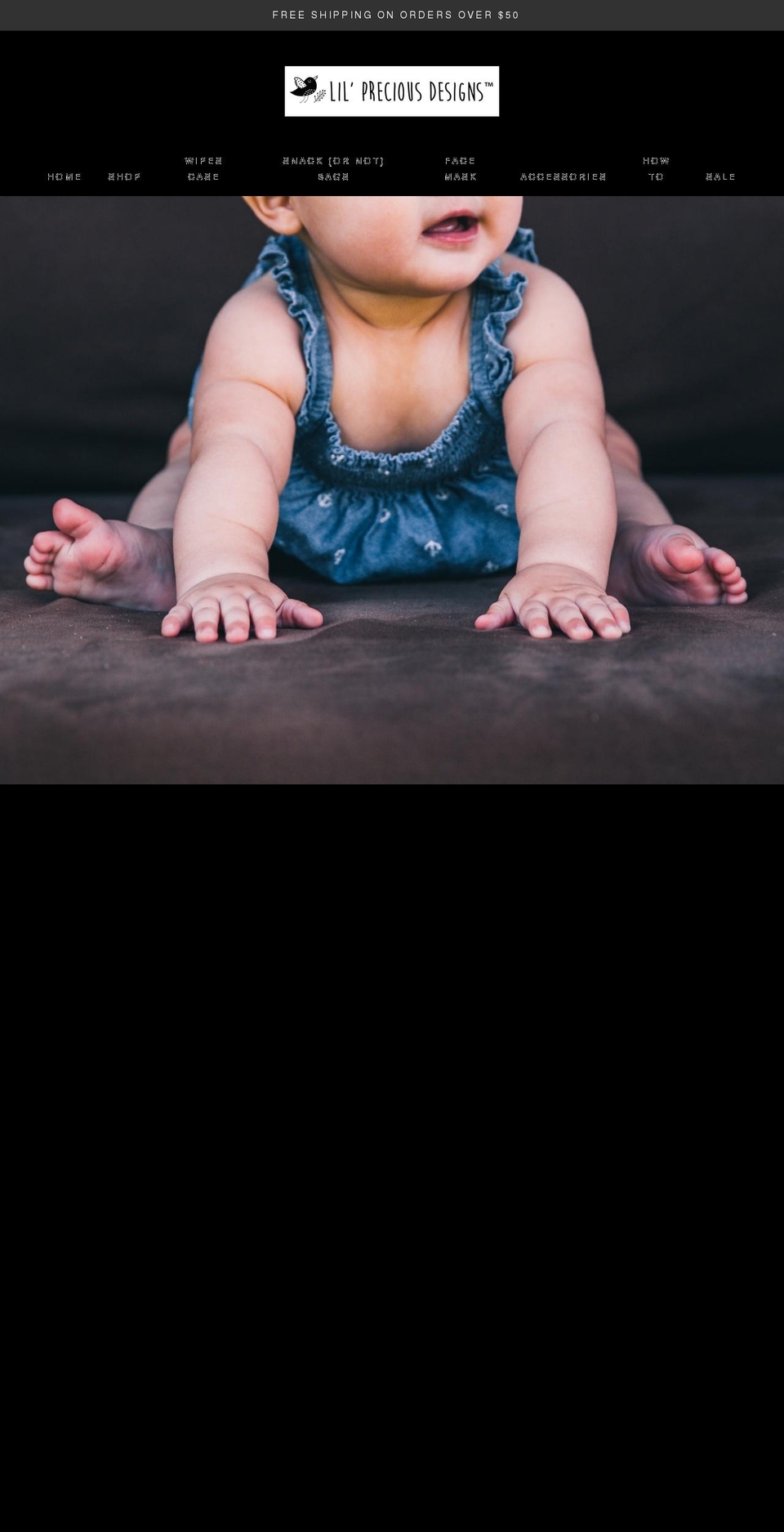 lilpreciousdesigns.com shopify website screenshot