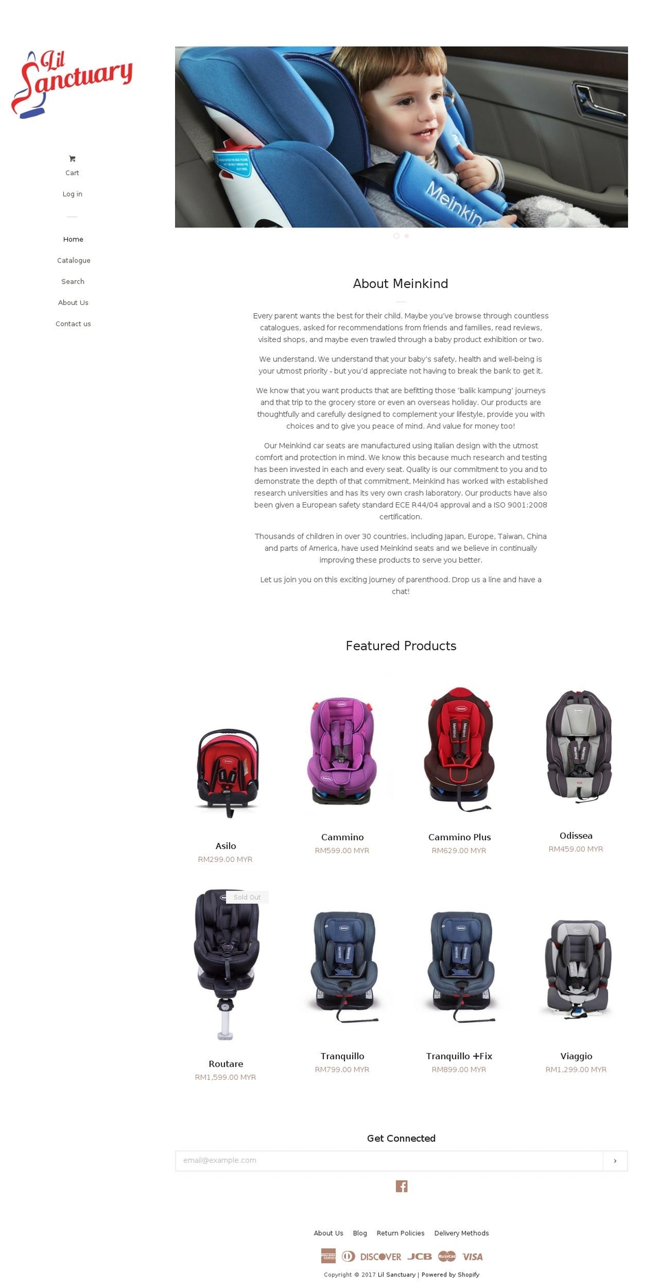 lilsanctuary.com shopify website screenshot