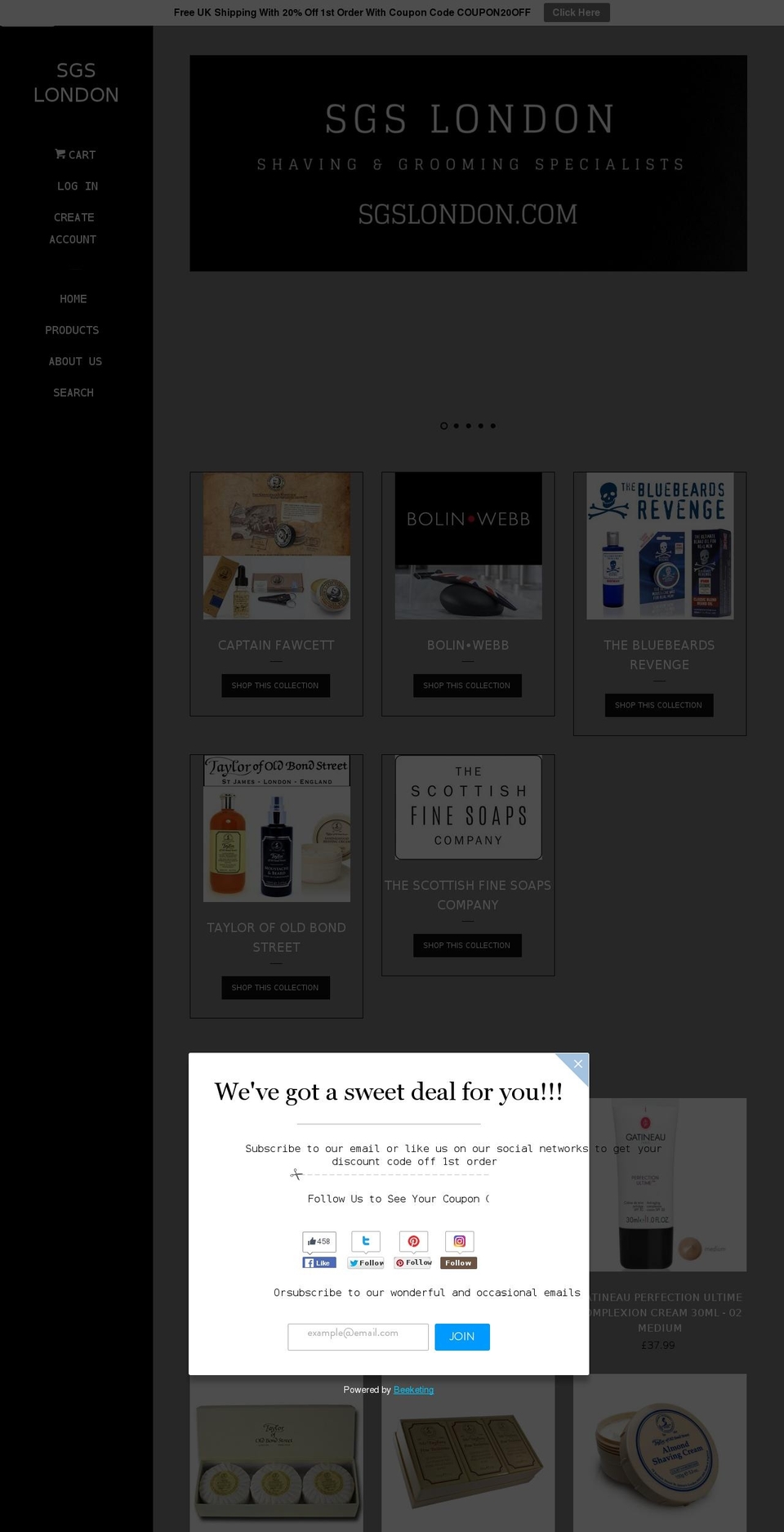 lilshopofholics.com shopify website screenshot