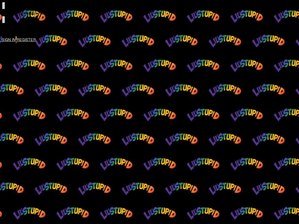 lilstupidthebrand.com shopify website screenshot