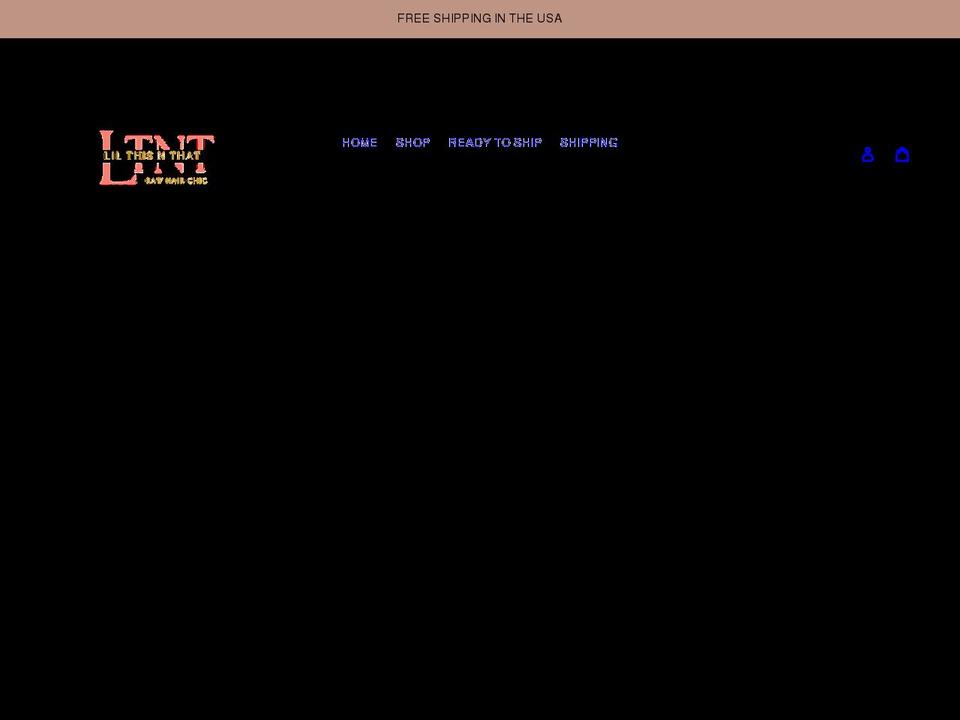 lilthisnthat.com shopify website screenshot