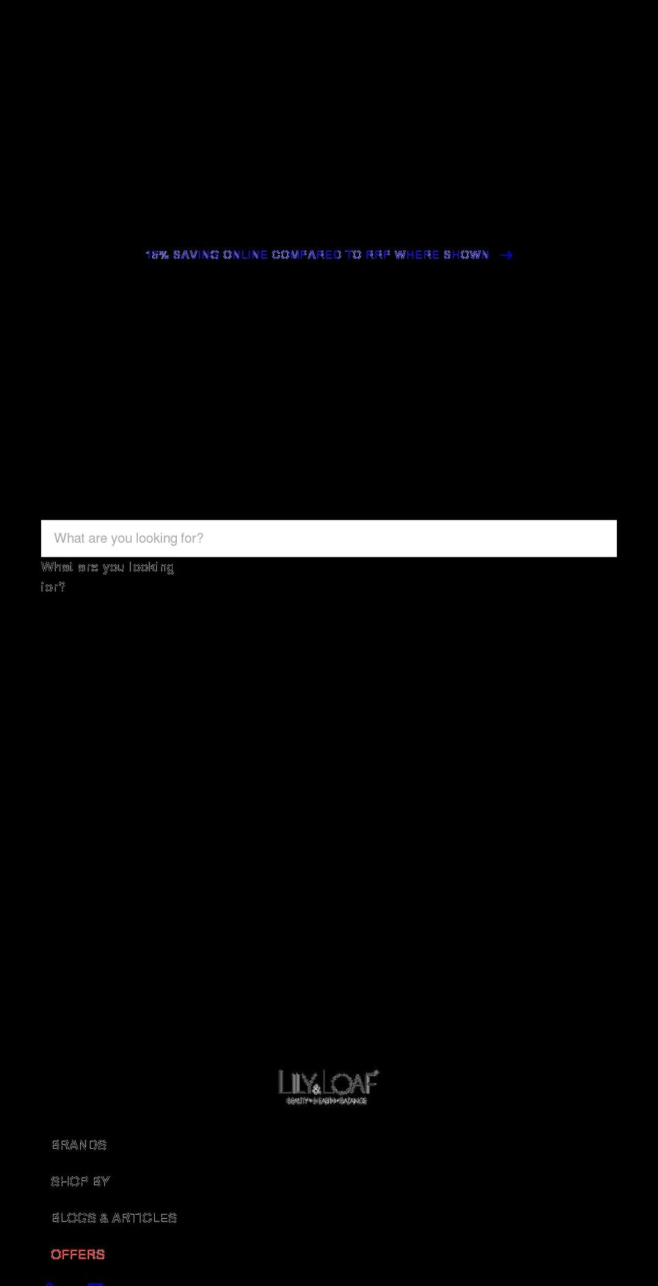 lilyandloafinternational.com shopify website screenshot