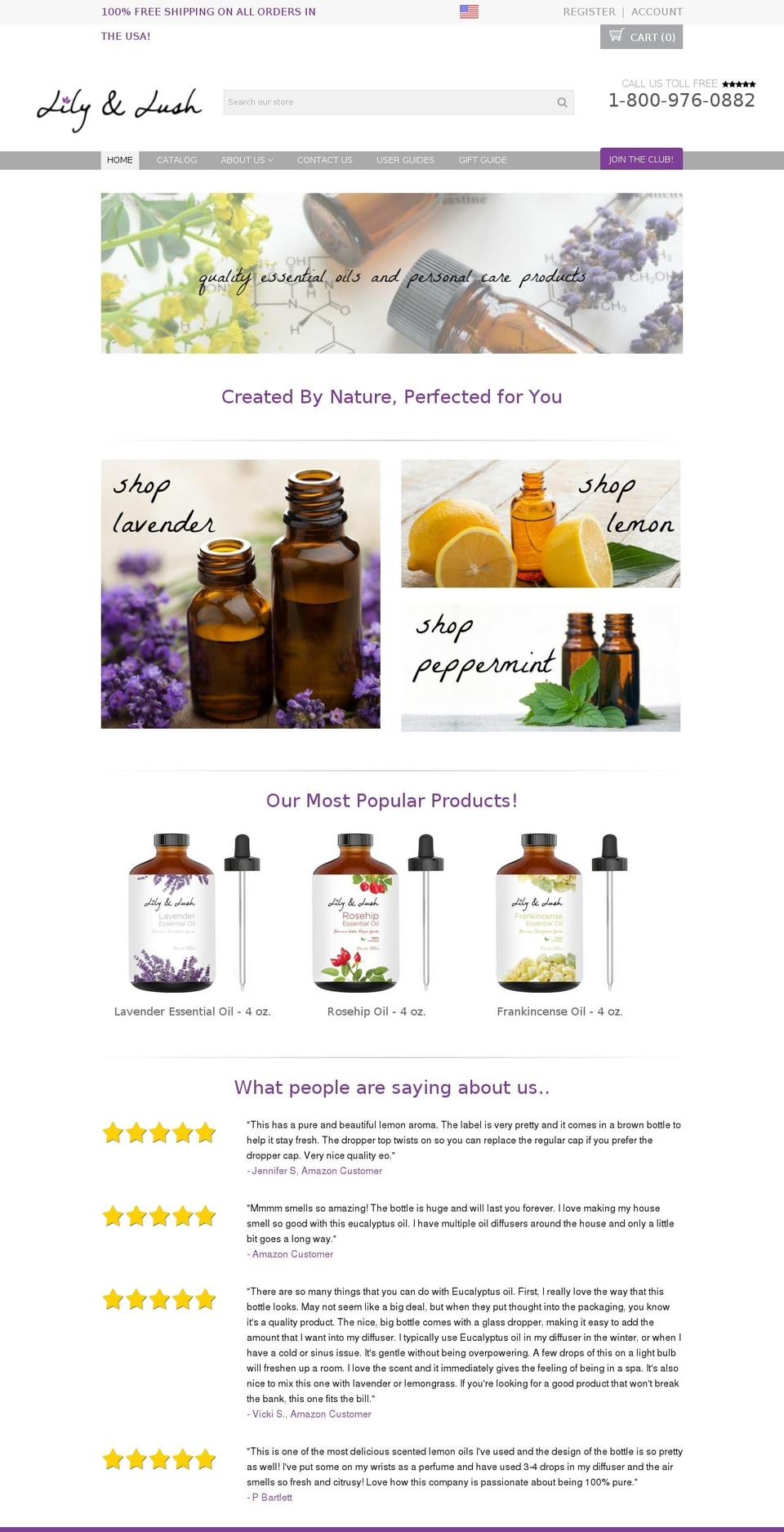 proven-profitable-v10-0-2 Shopify theme site example lilyandlush.com