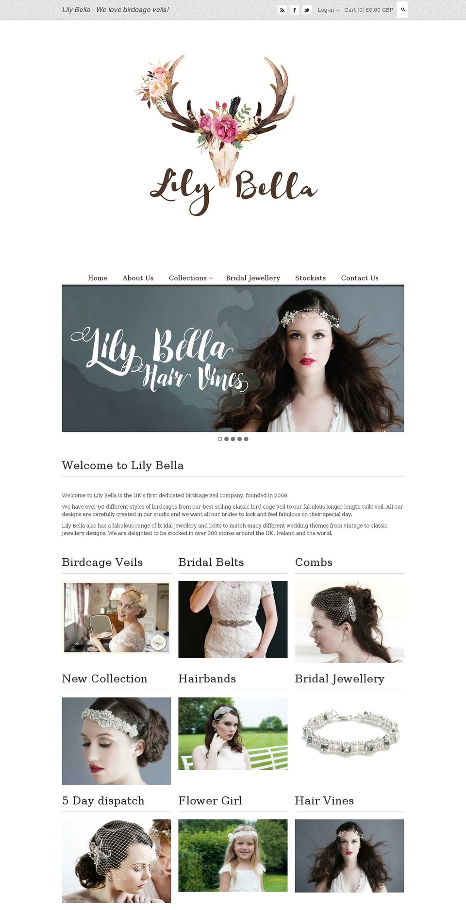 lilybella.info shopify website screenshot