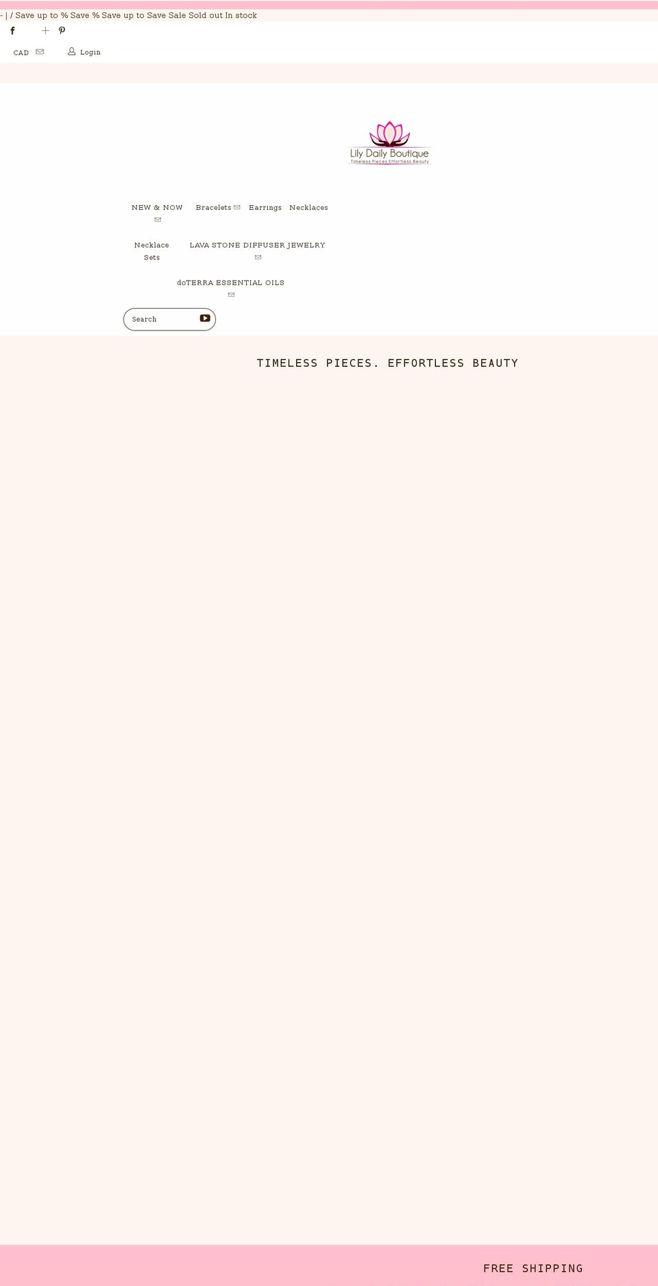 lilydaily.com shopify website screenshot