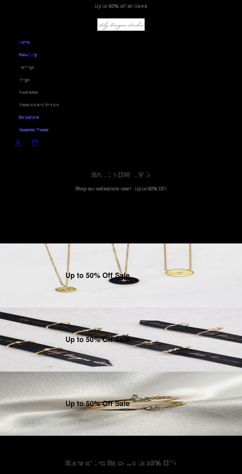 lilydesignslondon.com shopify website screenshot