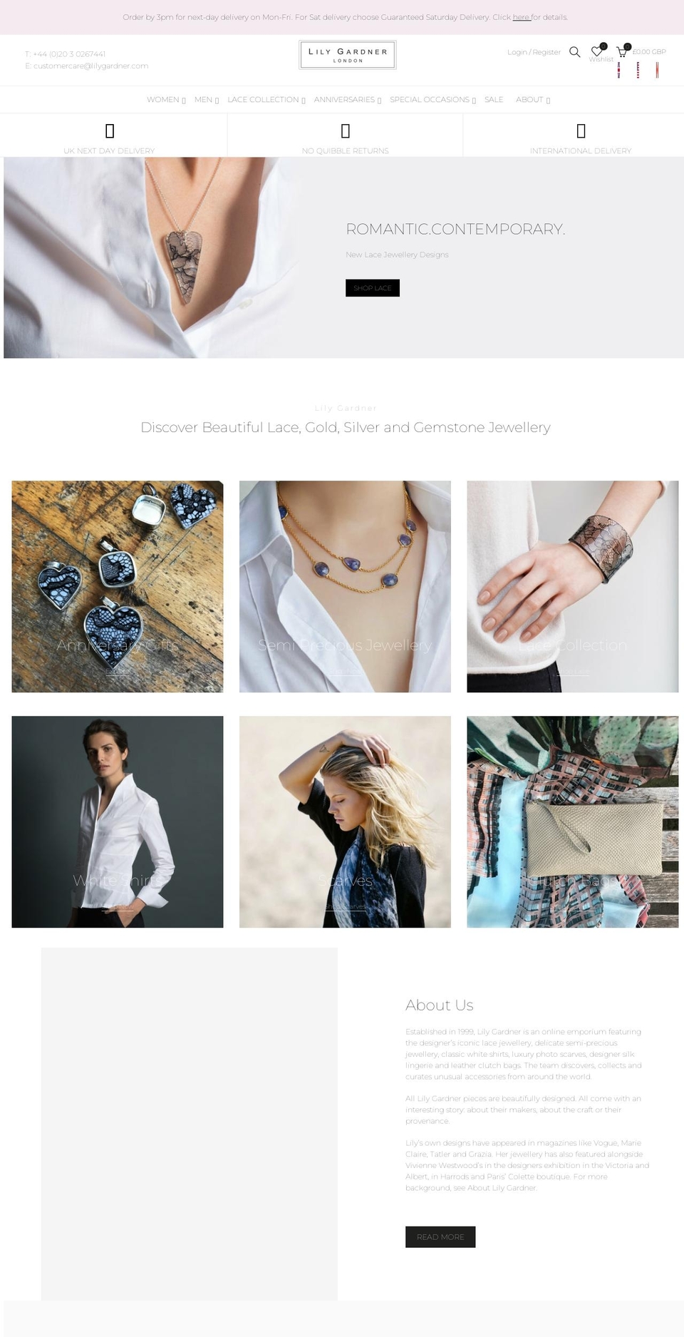 basel Shopify theme site example lilygardner.com