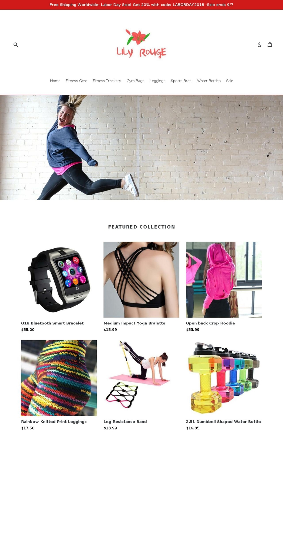lilyrouge.com — Shopify storefront screenshot