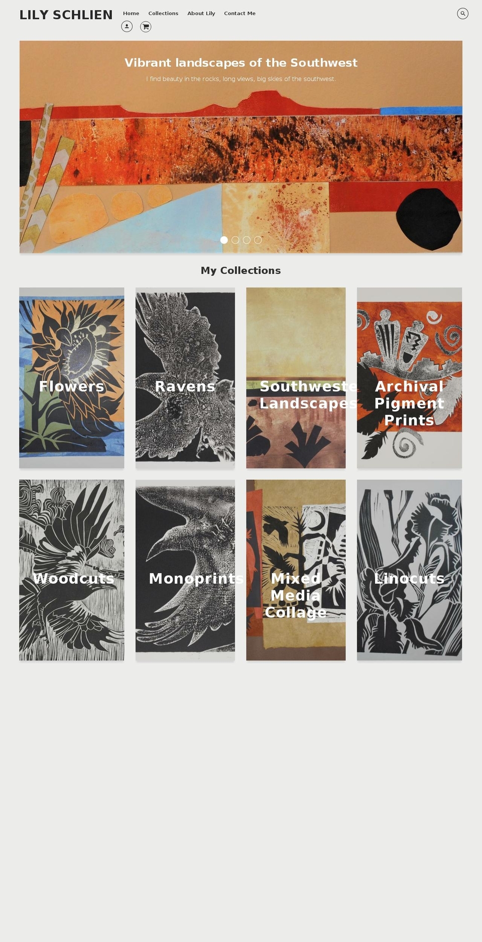 lilyschlien.com — Shopify storefront screenshot