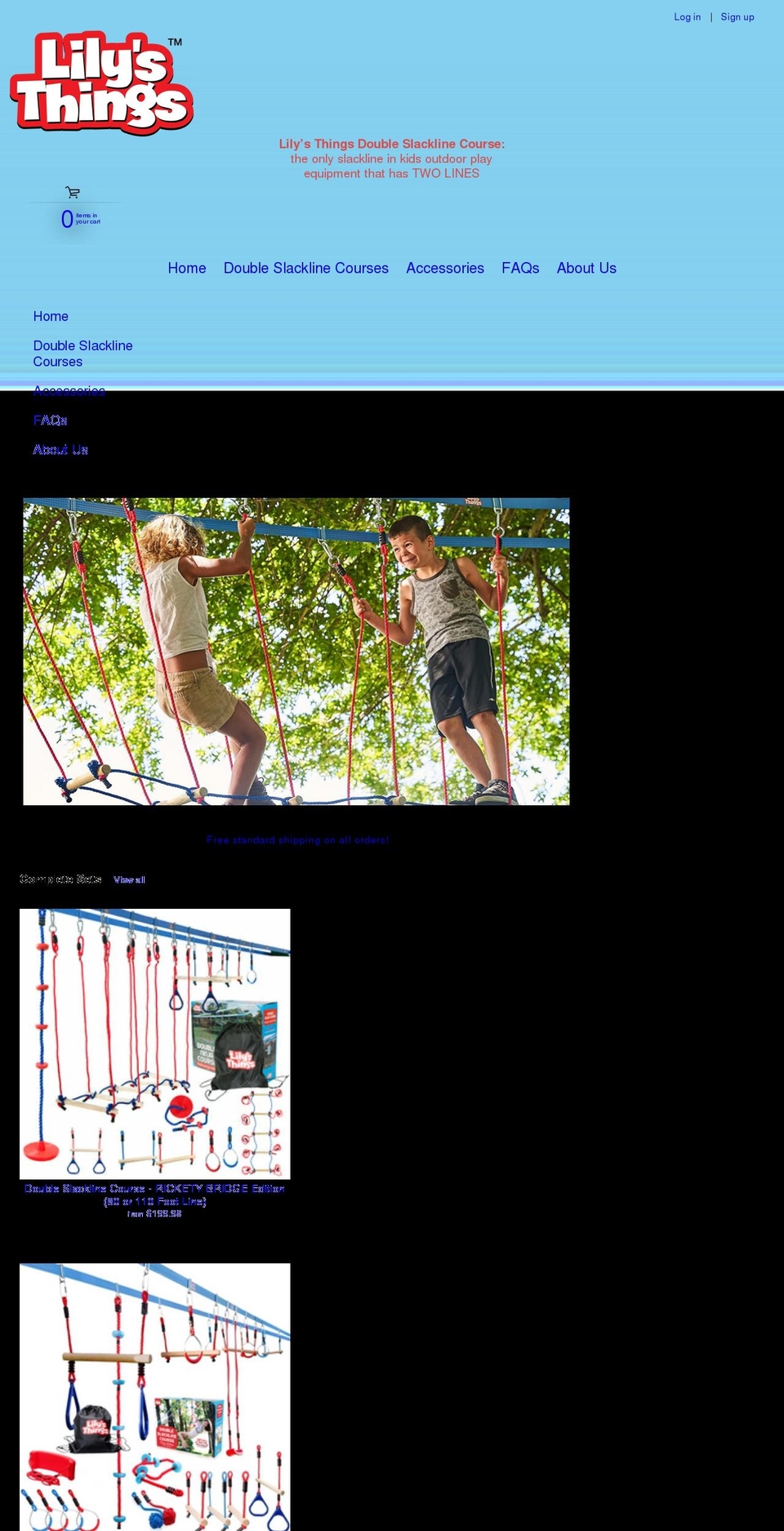 lilysthings.com shopify website screenshot