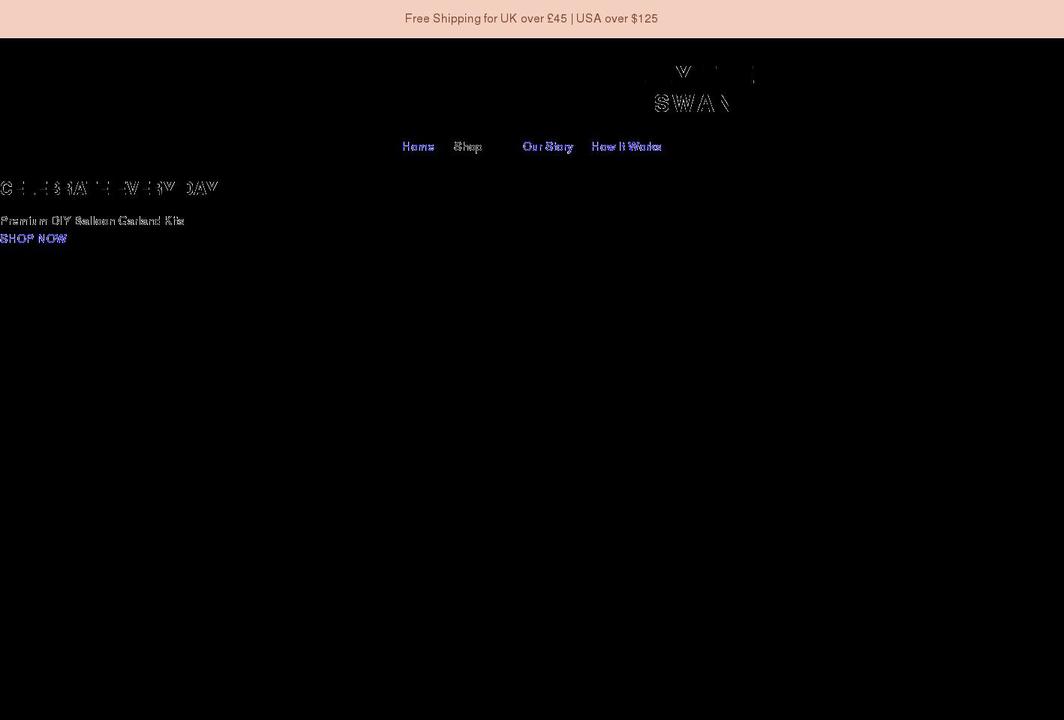 lilytheswan.com shopify website screenshot