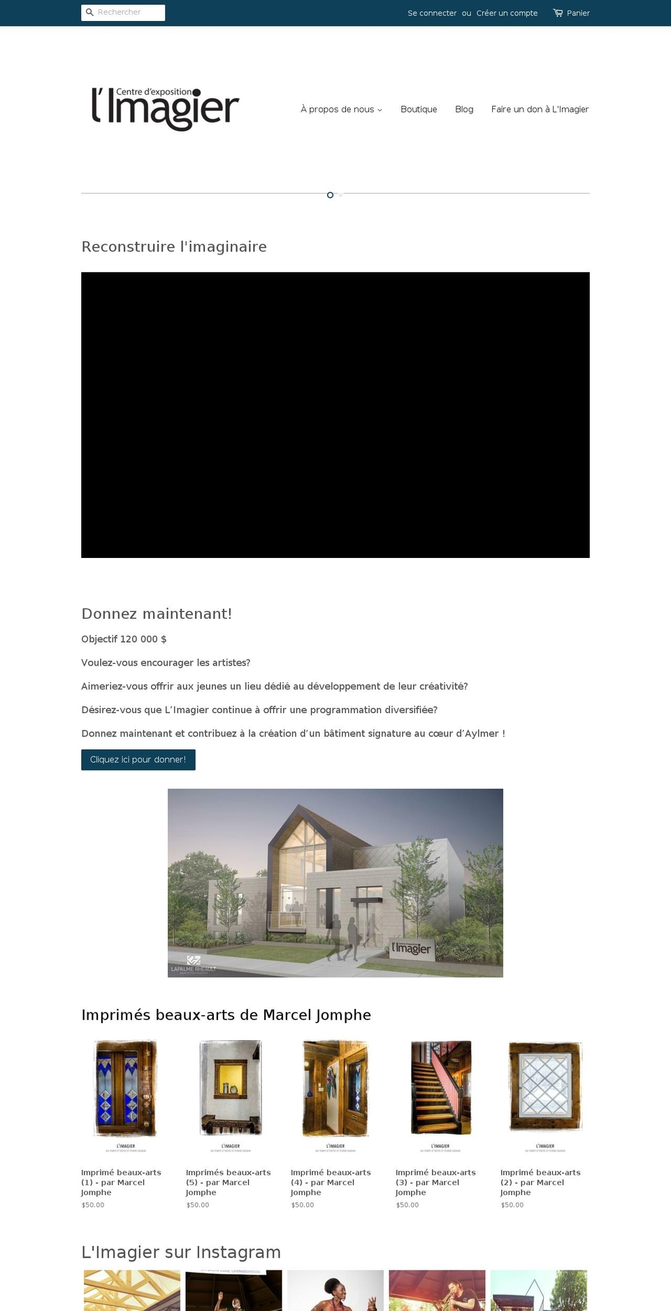 limagier.org shopify website screenshot