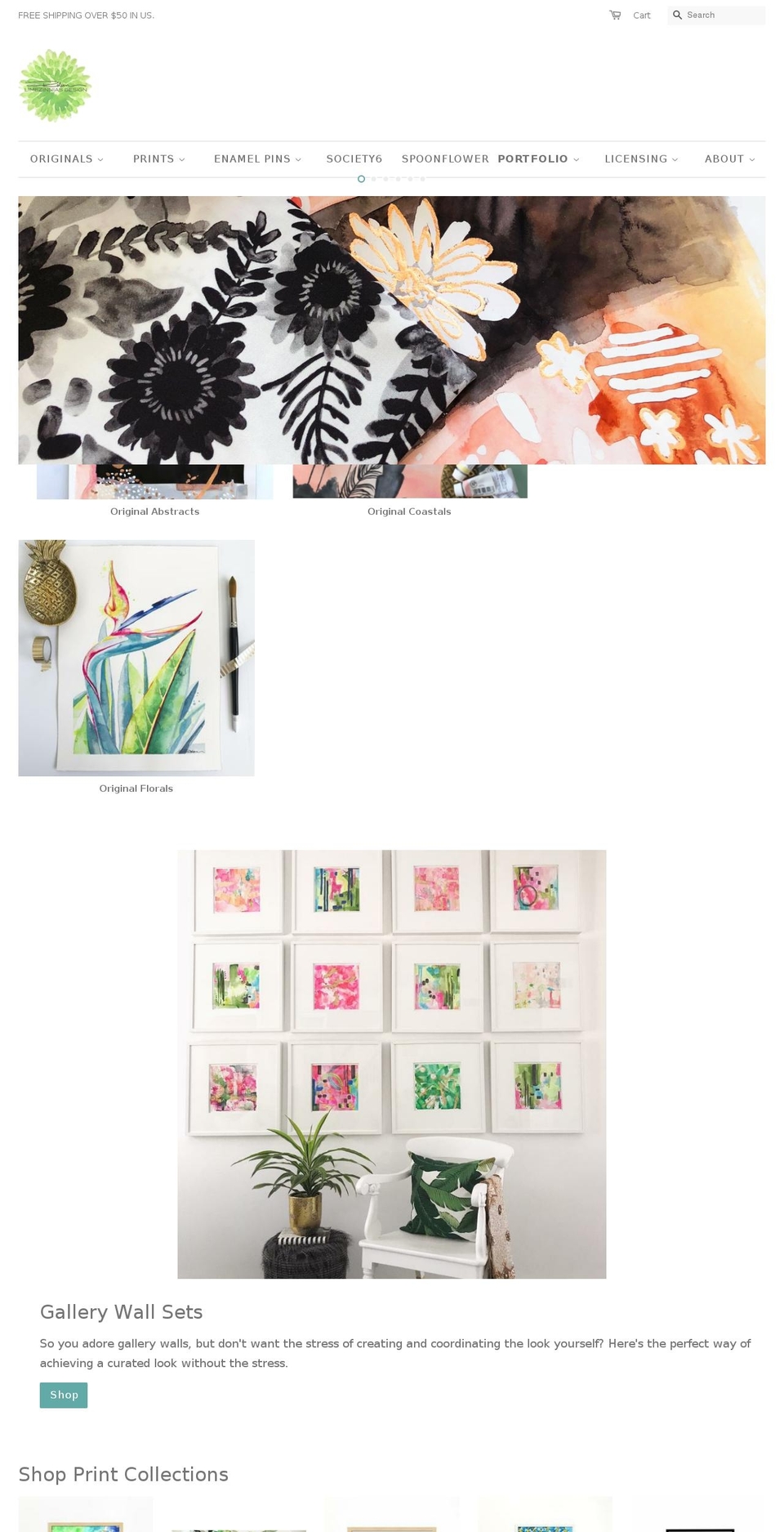 limezinniasdesign.com shopify website screenshot