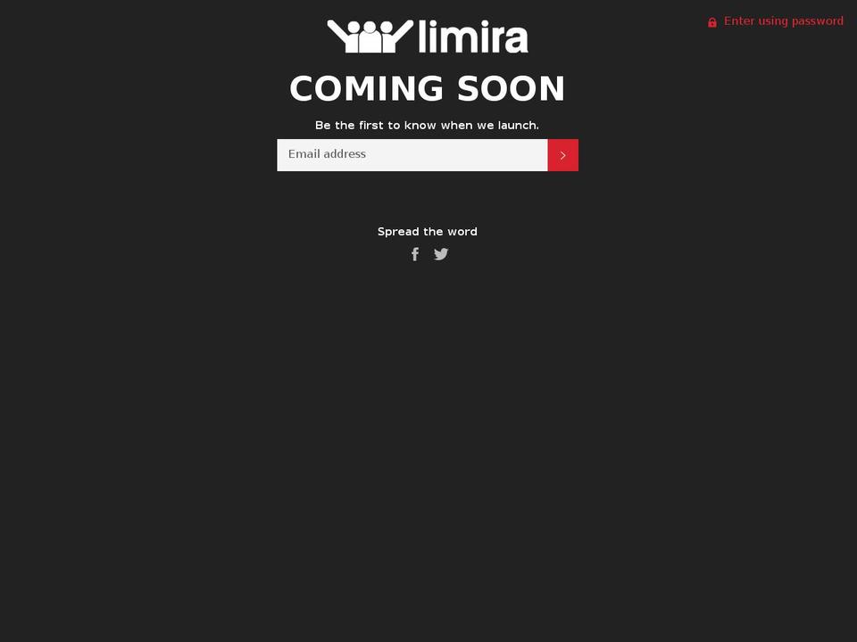 limira.com — Shopify storefront screenshot