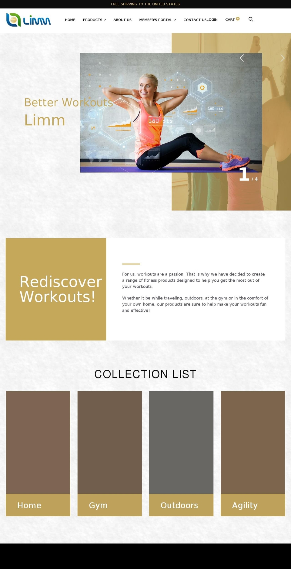 limmgroup.com — Shopify storefront screenshot
