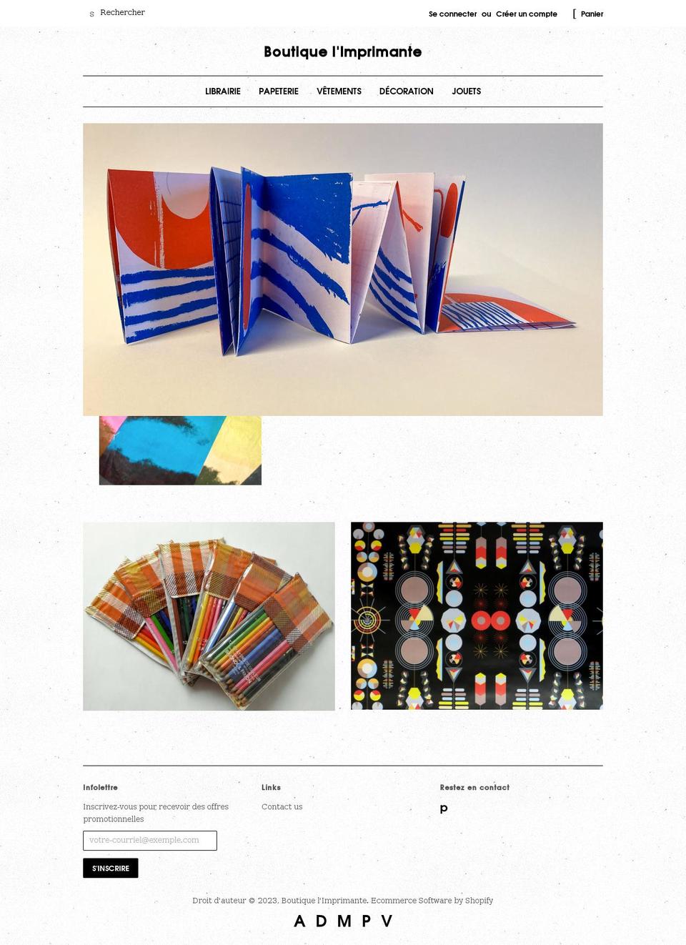 limprimante.myshopify.com shopify website screenshot