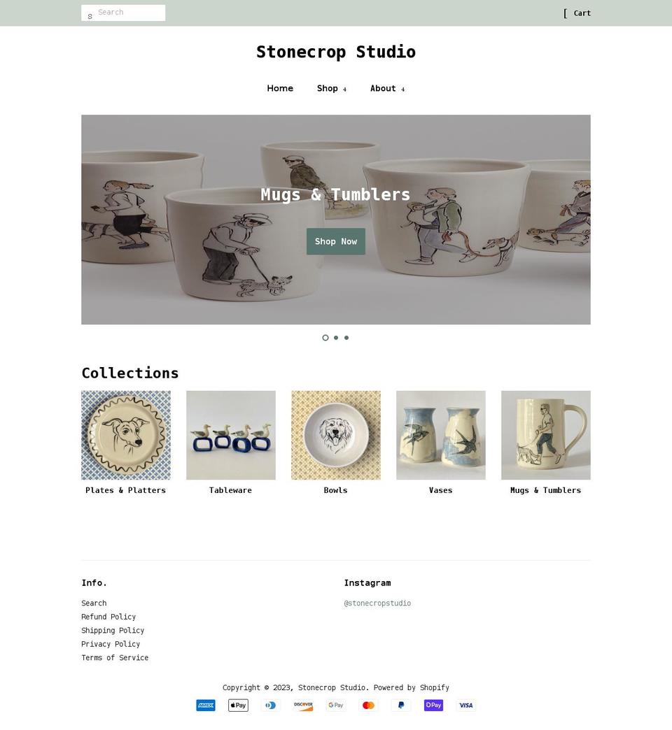 lindamercer.ca shopify website screenshot
