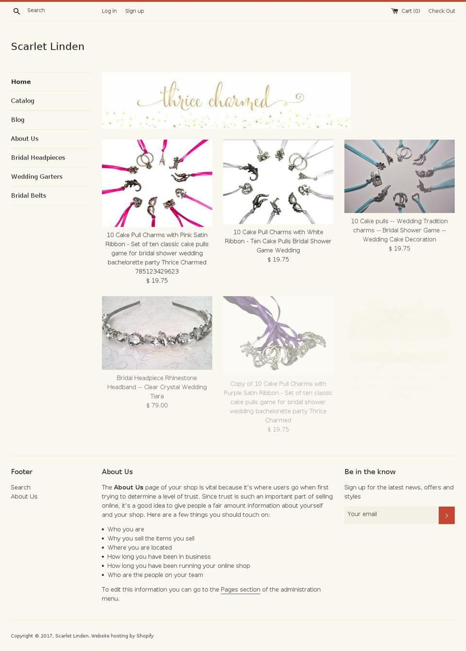 lindentreebridal.com shopify website screenshot