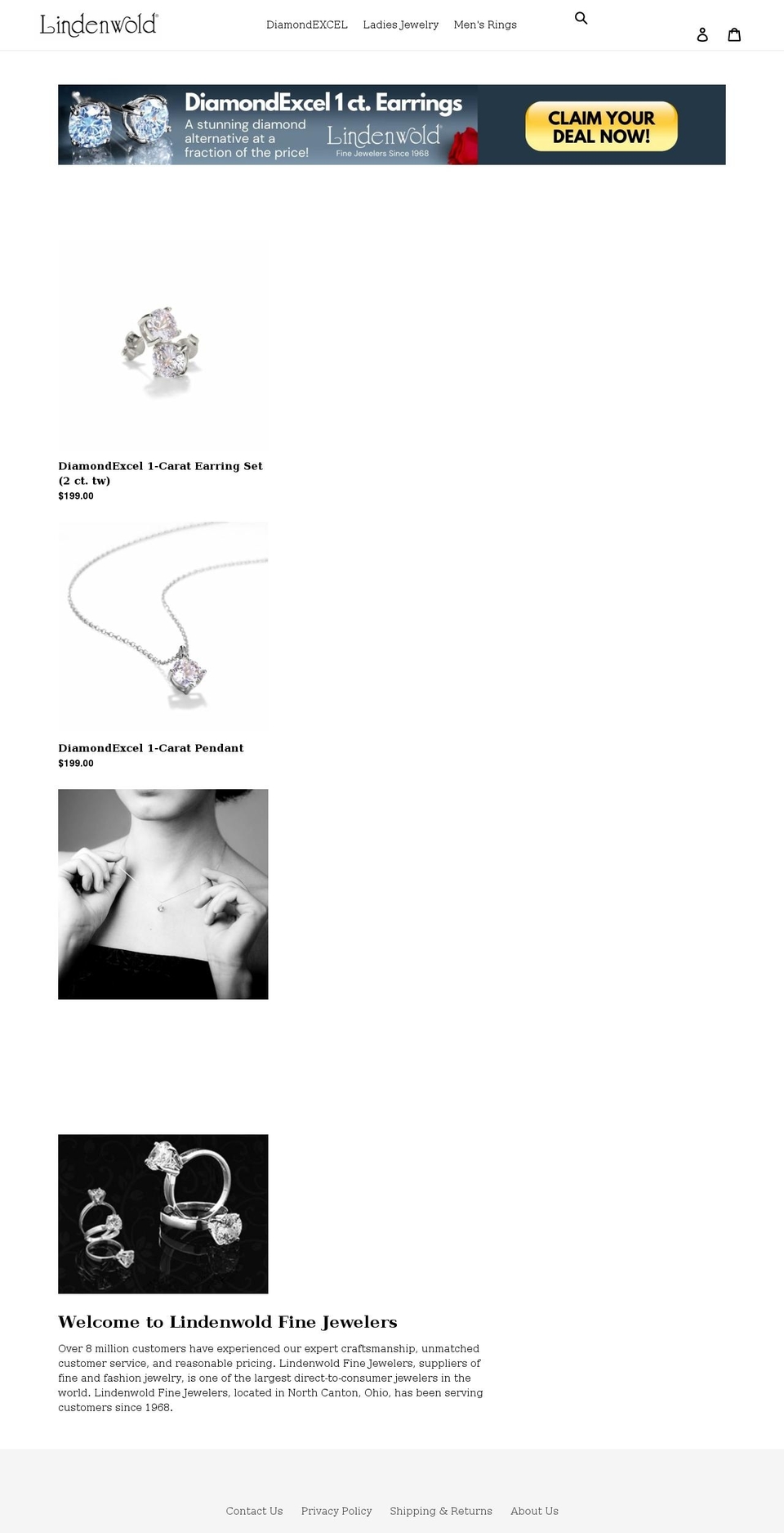 lindenwold.com shopify website screenshot