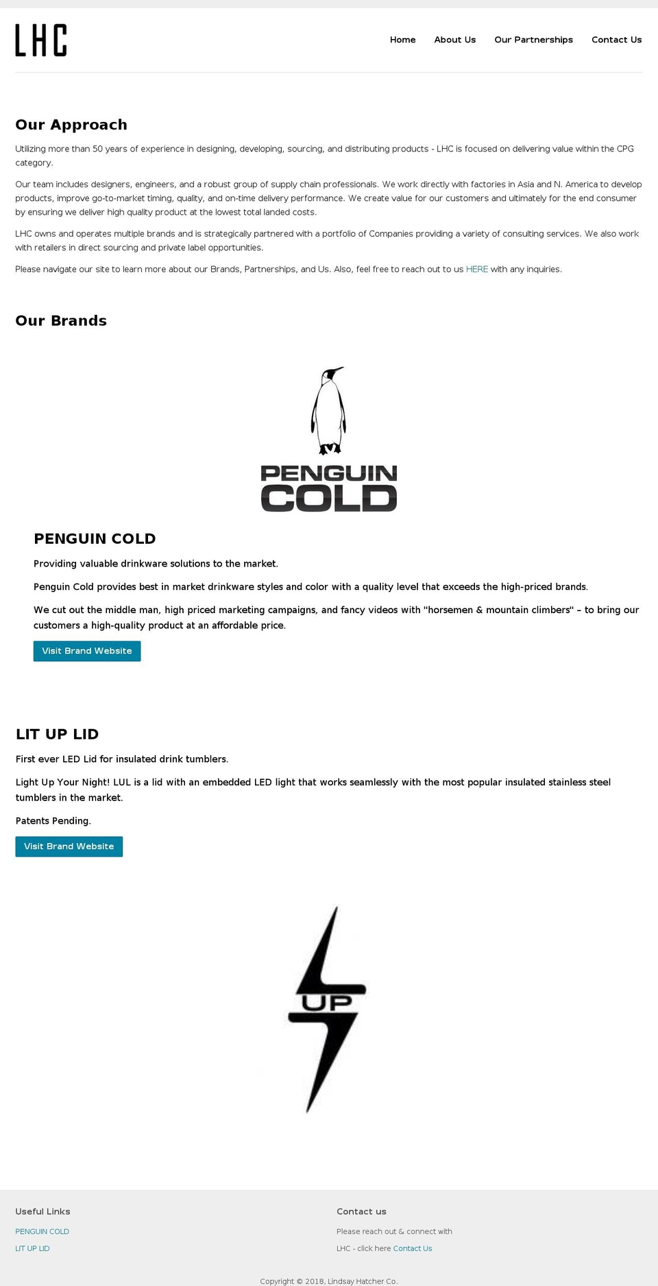 lindsayhatcher.com — Shopify storefront screenshot