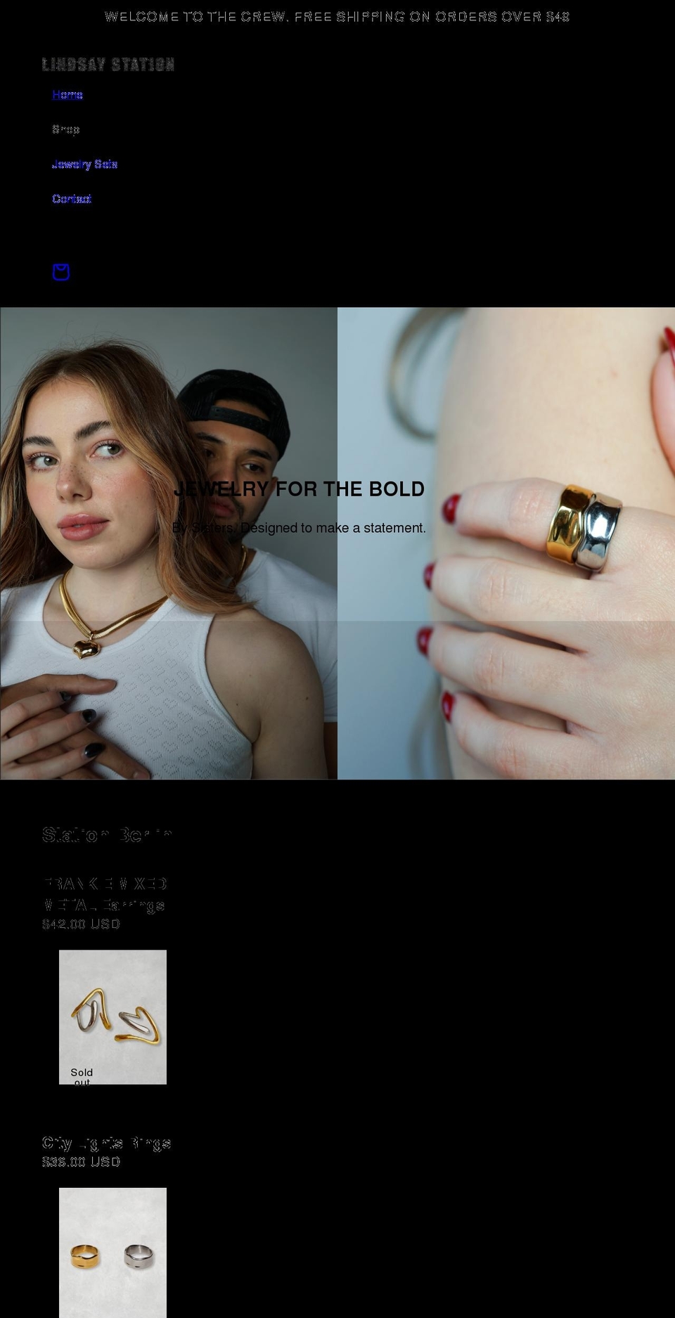 lindsaystation.com — Shopify storefront screenshot