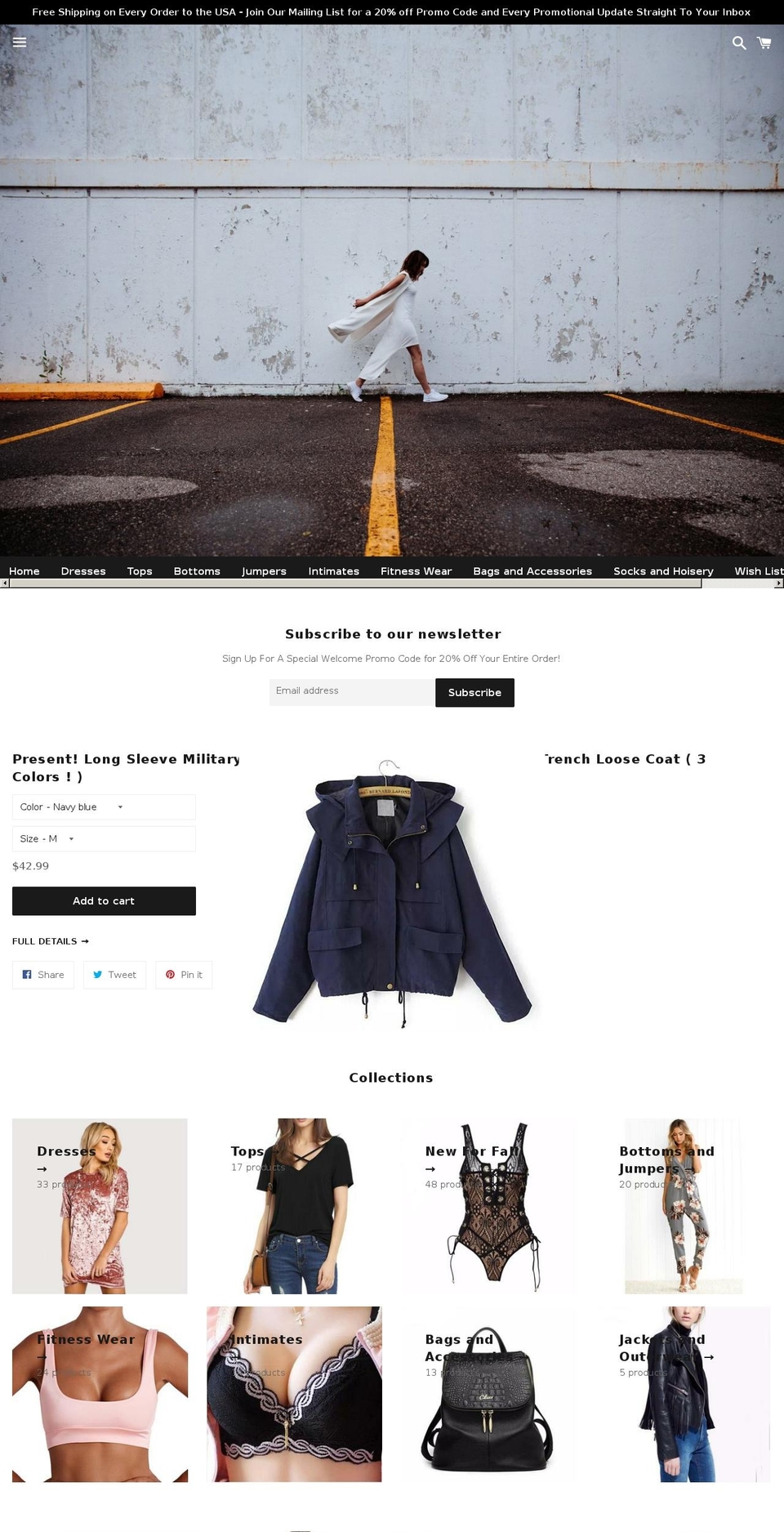 lindseymagazinestore.com — Shopify storefront screenshot