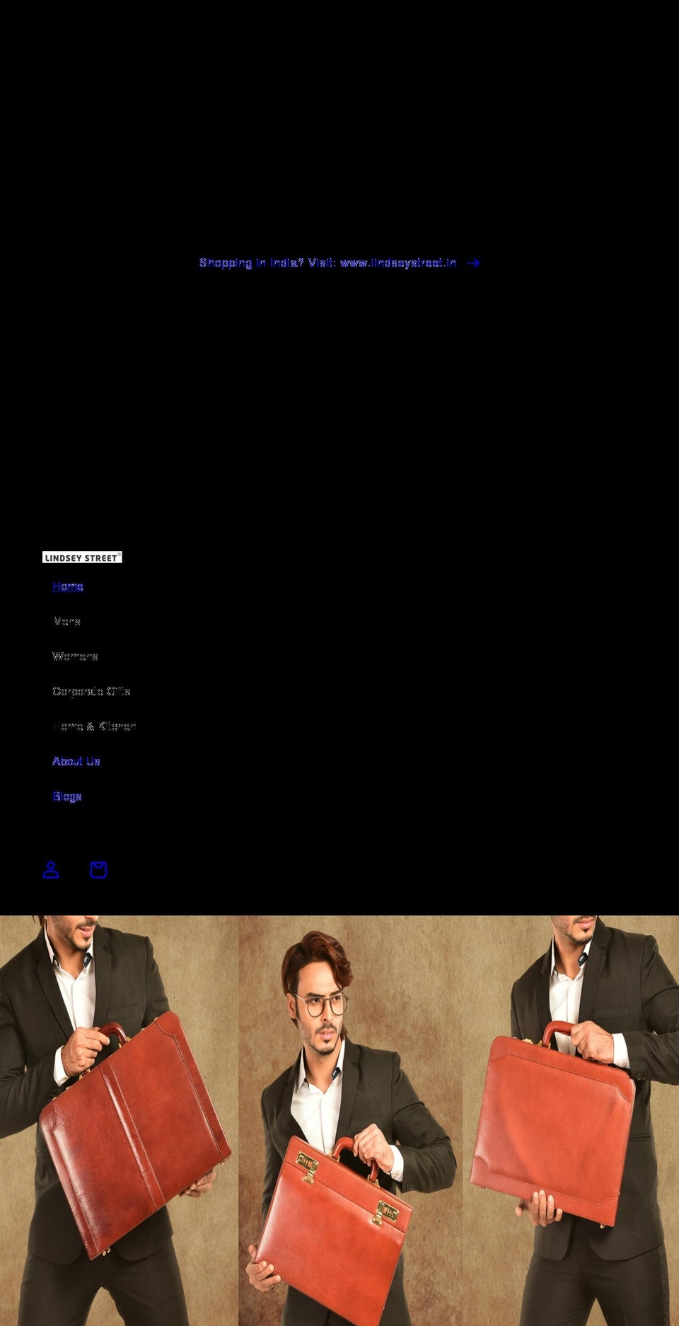 lindseystreet.net shopify website screenshot