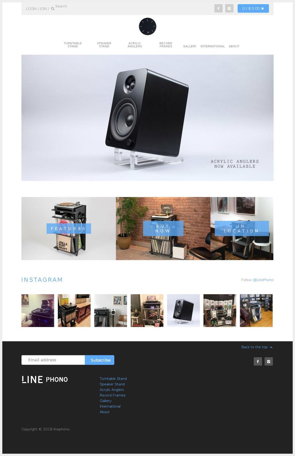 linefono.com — Shopify storefront screenshot