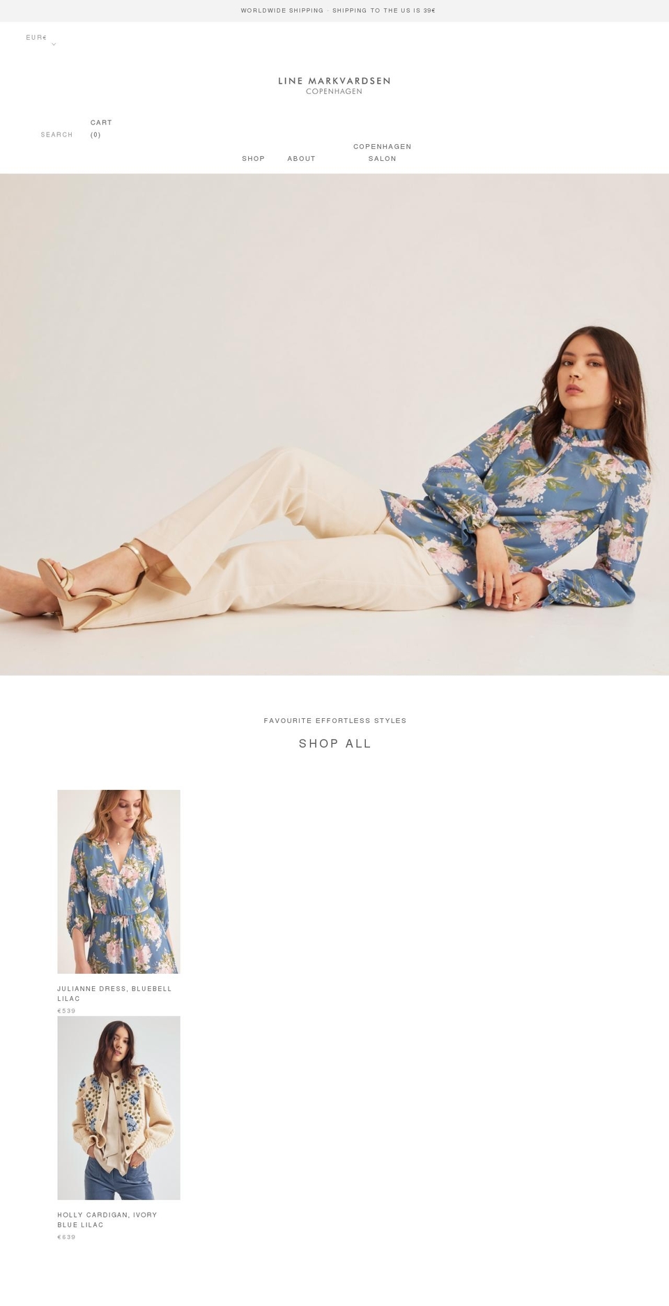 linemarkvardsen.com shopify website screenshot