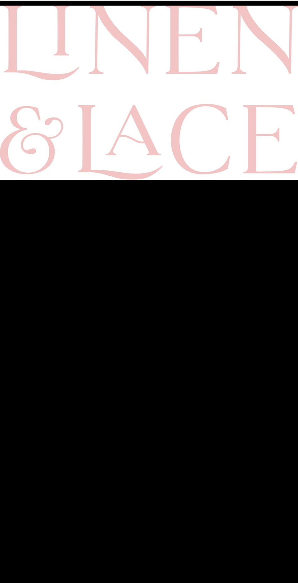 linenandlace.com shopify website screenshot