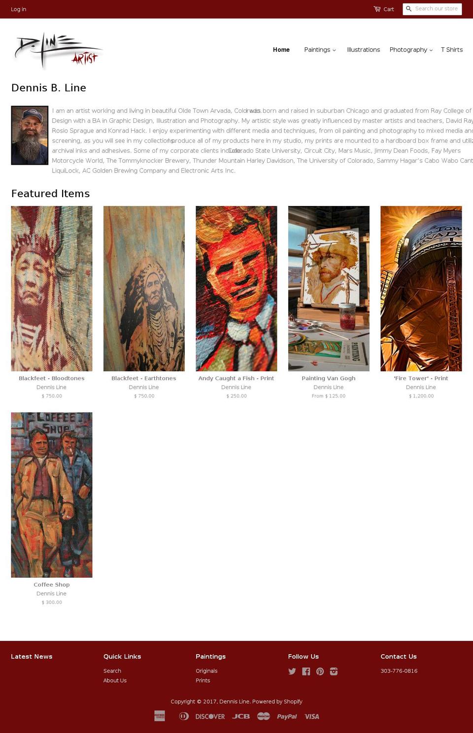 lineranch.com shopify website screenshot