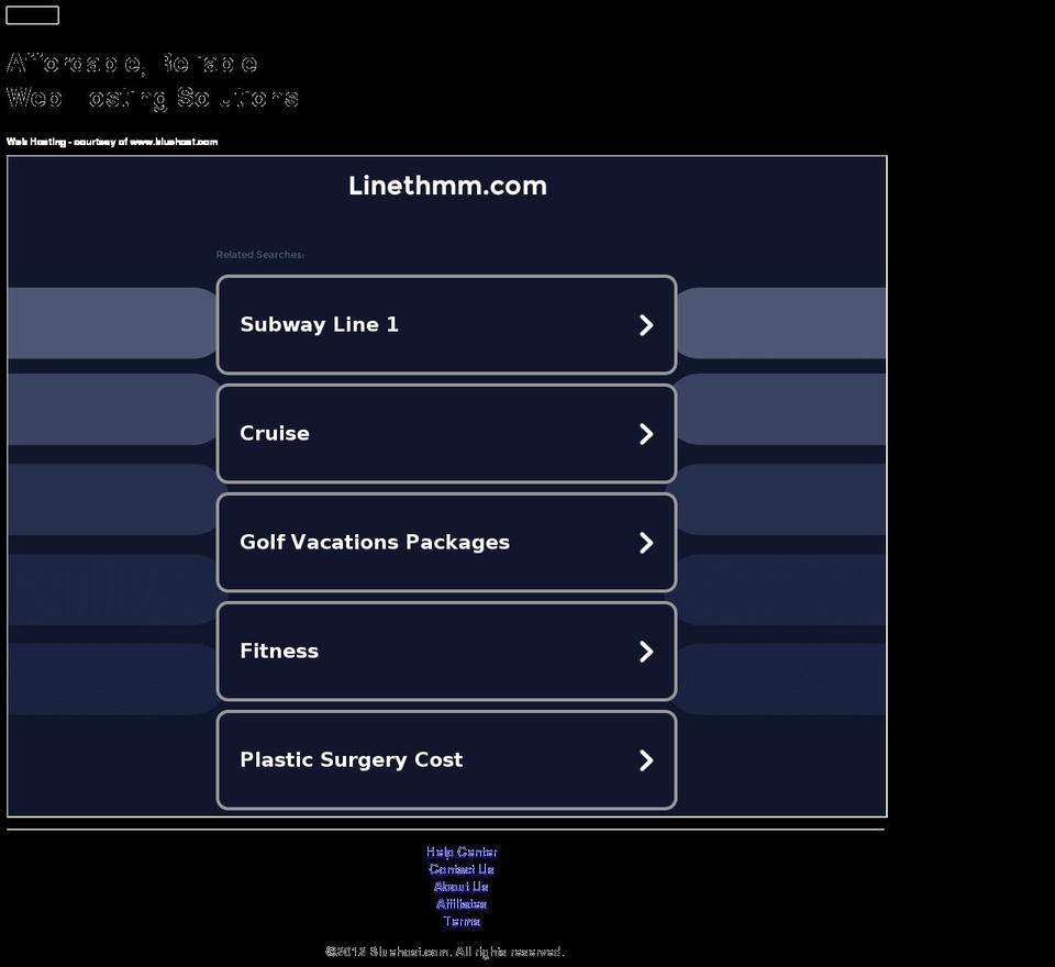 linethmm.com — Shopify storefront screenshot