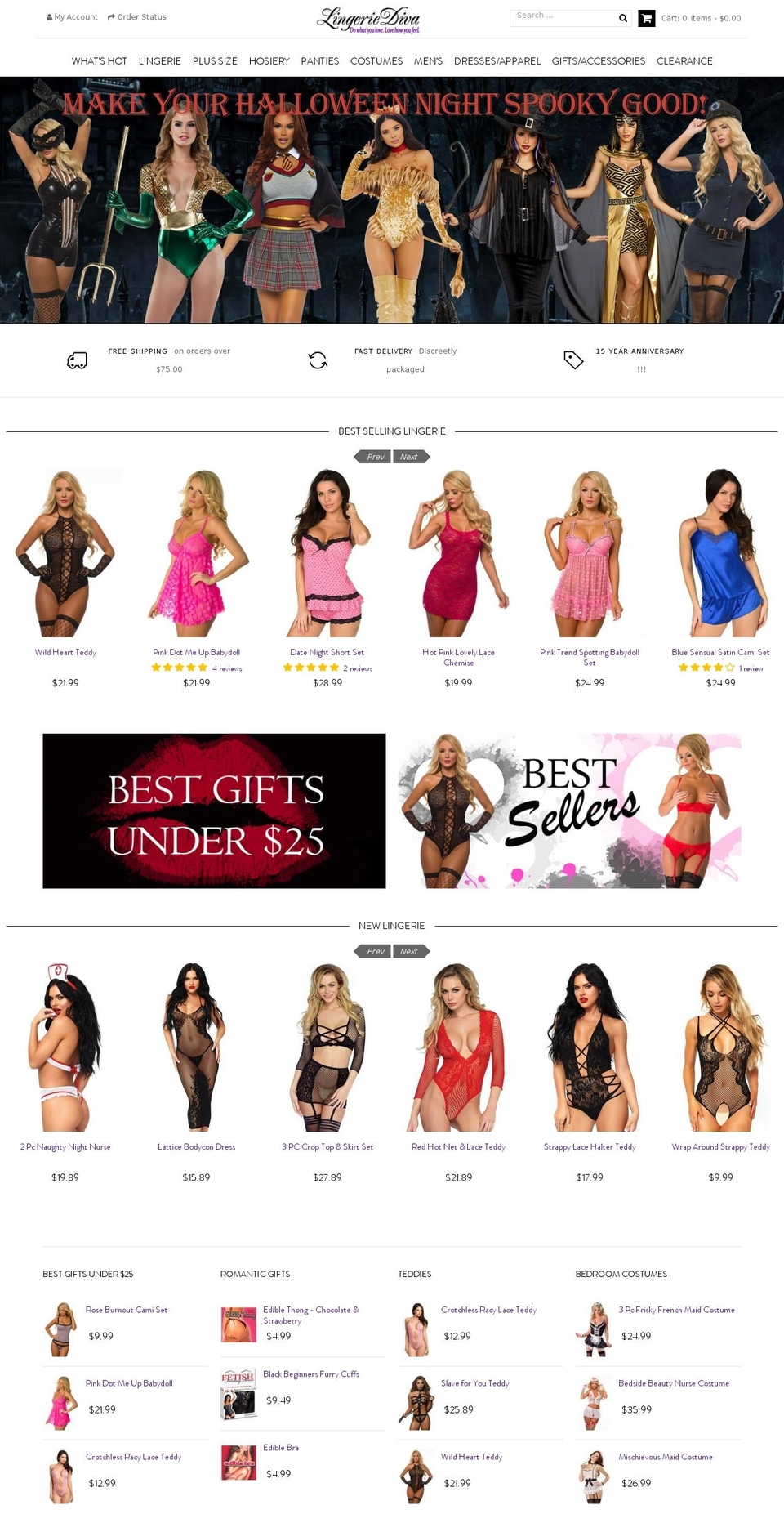 LD FULL 1.1 - HC - 25 Jul '18 Shopify theme site example lingeriesavings.com