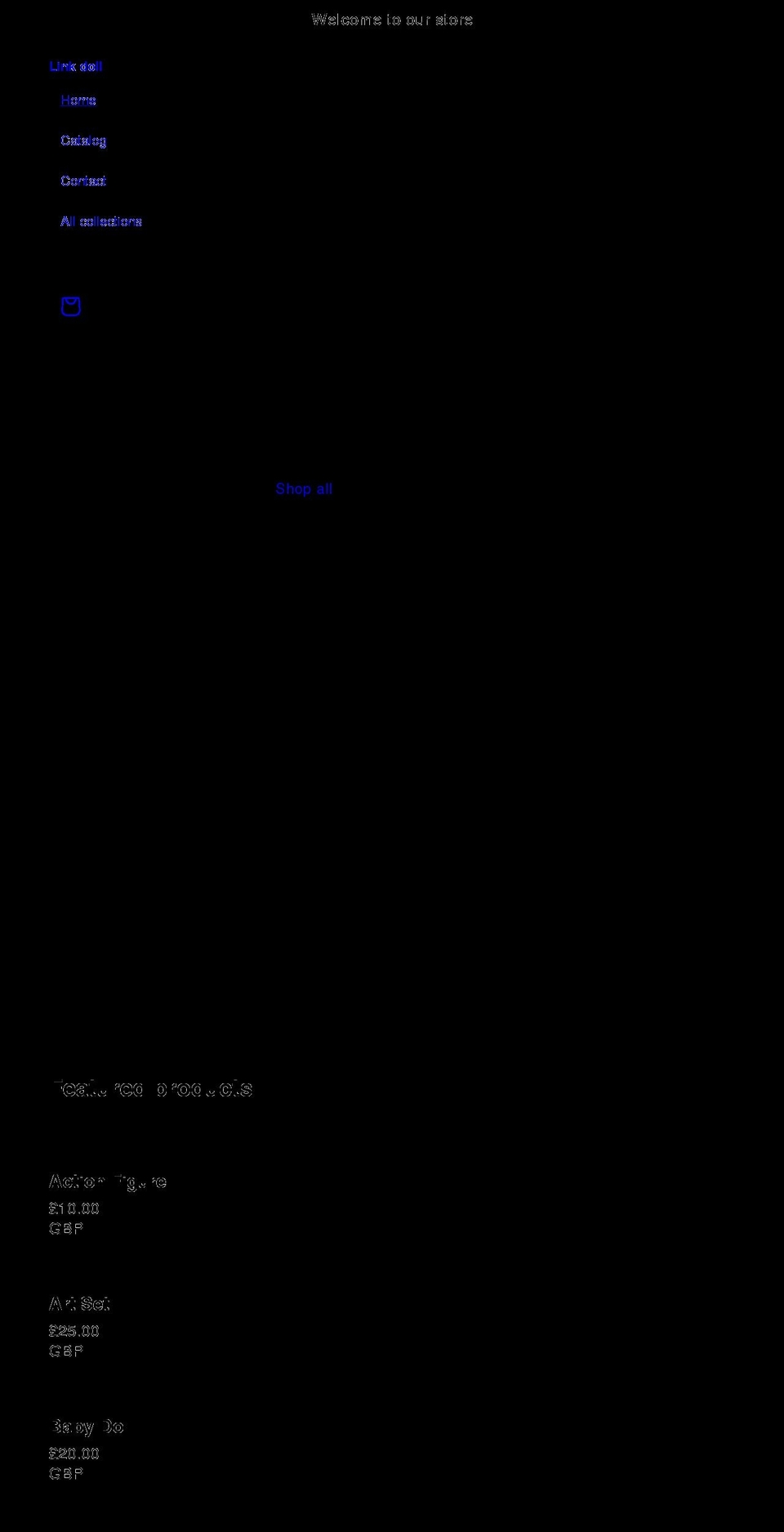 linkdoll.com shopify website screenshot