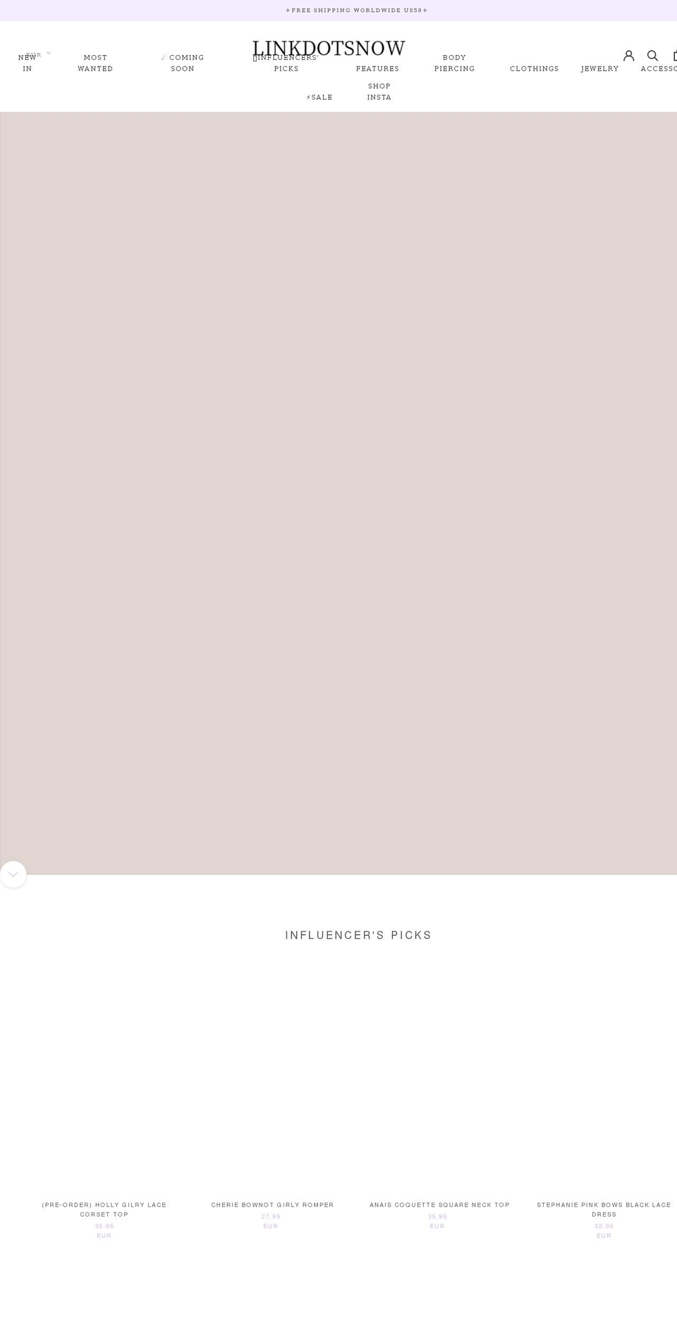 SAV  with custom DELETE priceedit Shopify theme site example linkdotsnow.com