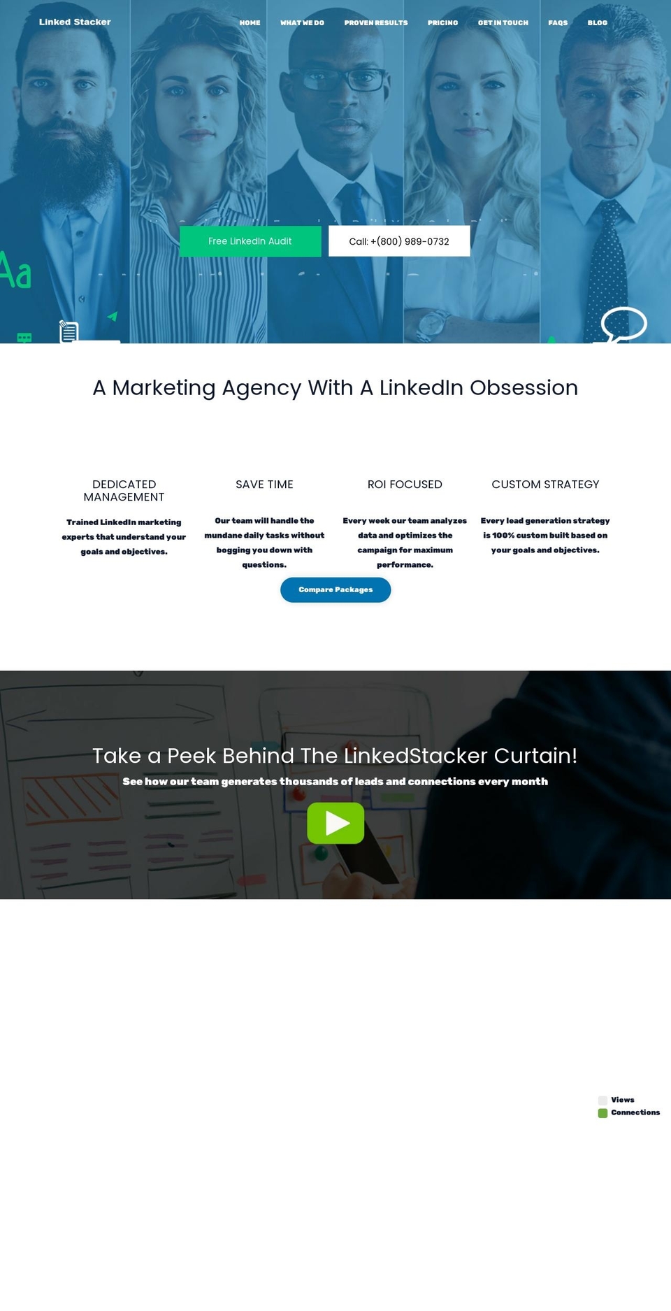 linkedstacker.com shopify website screenshot