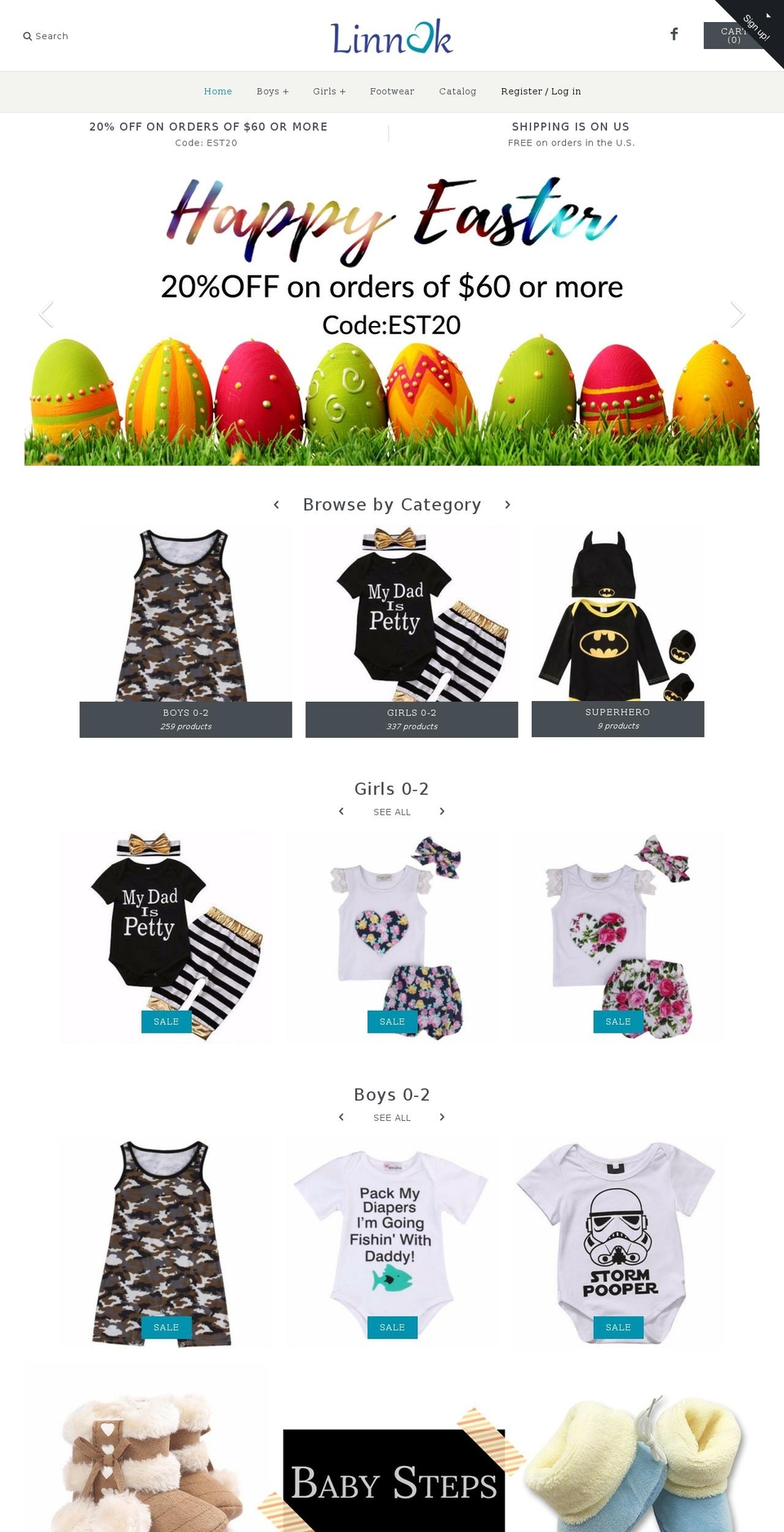 linnok.com shopify website screenshot