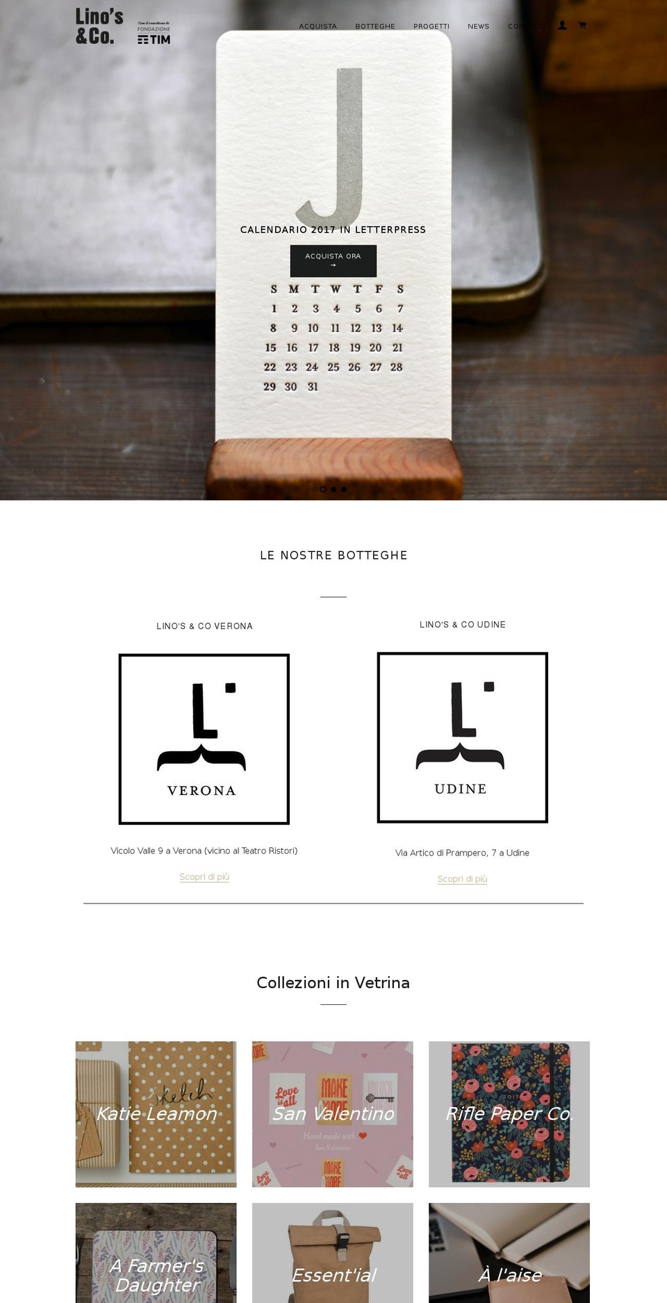 linos-co.com shopify website screenshot