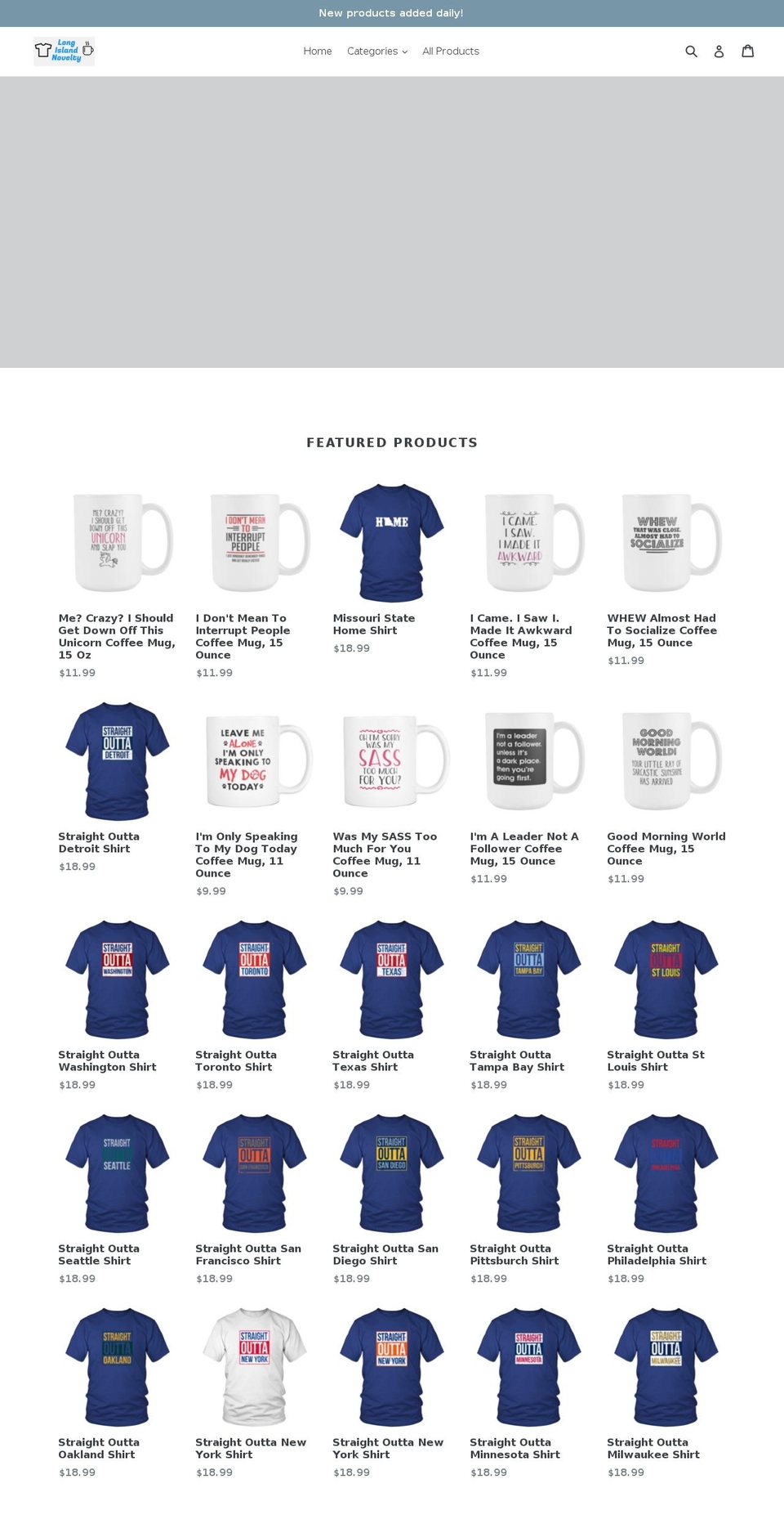 linovelty.com — Shopify storefront screenshot